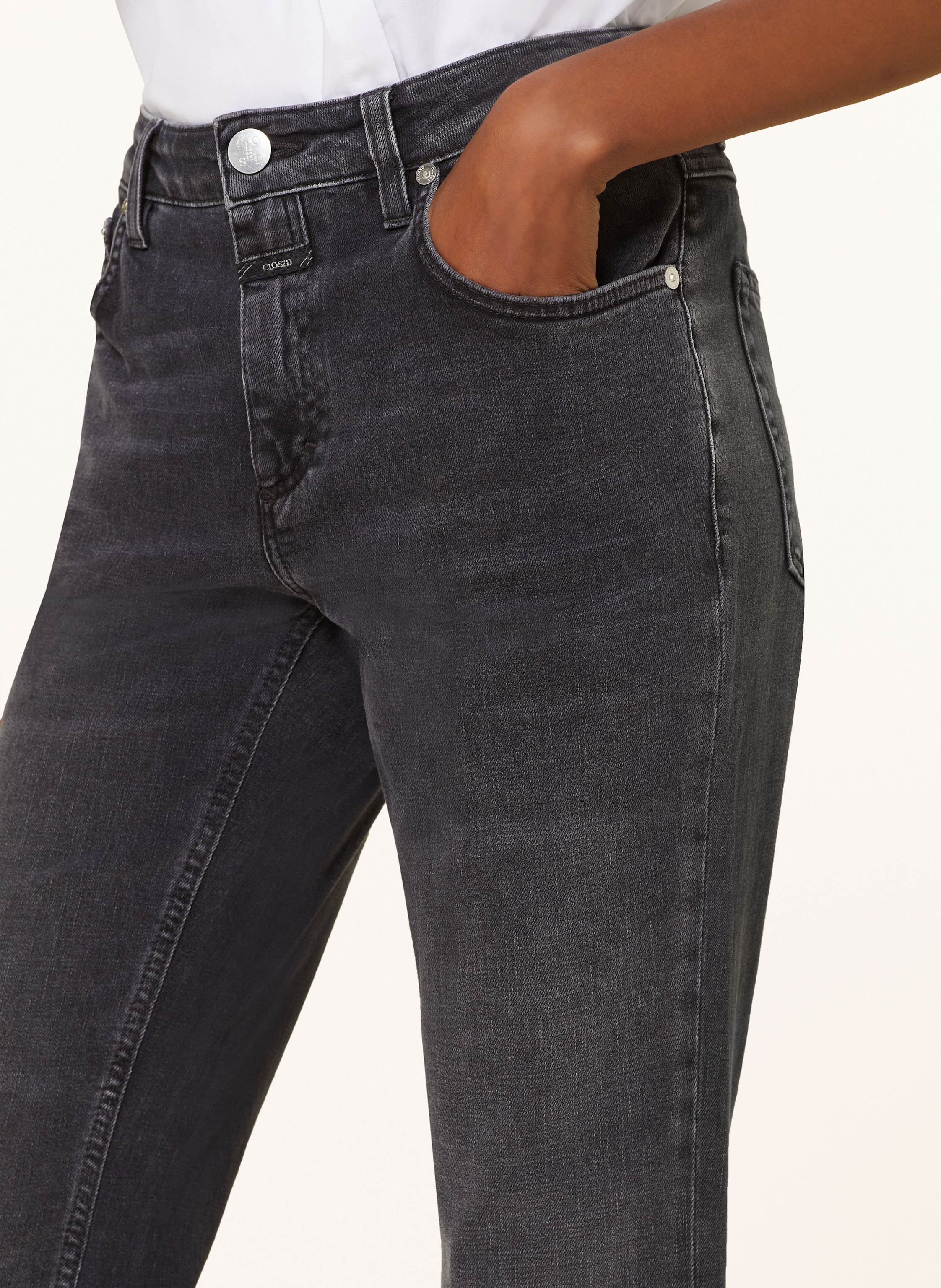 Thumbnail - Closed Flared Jeans Jovanna grau