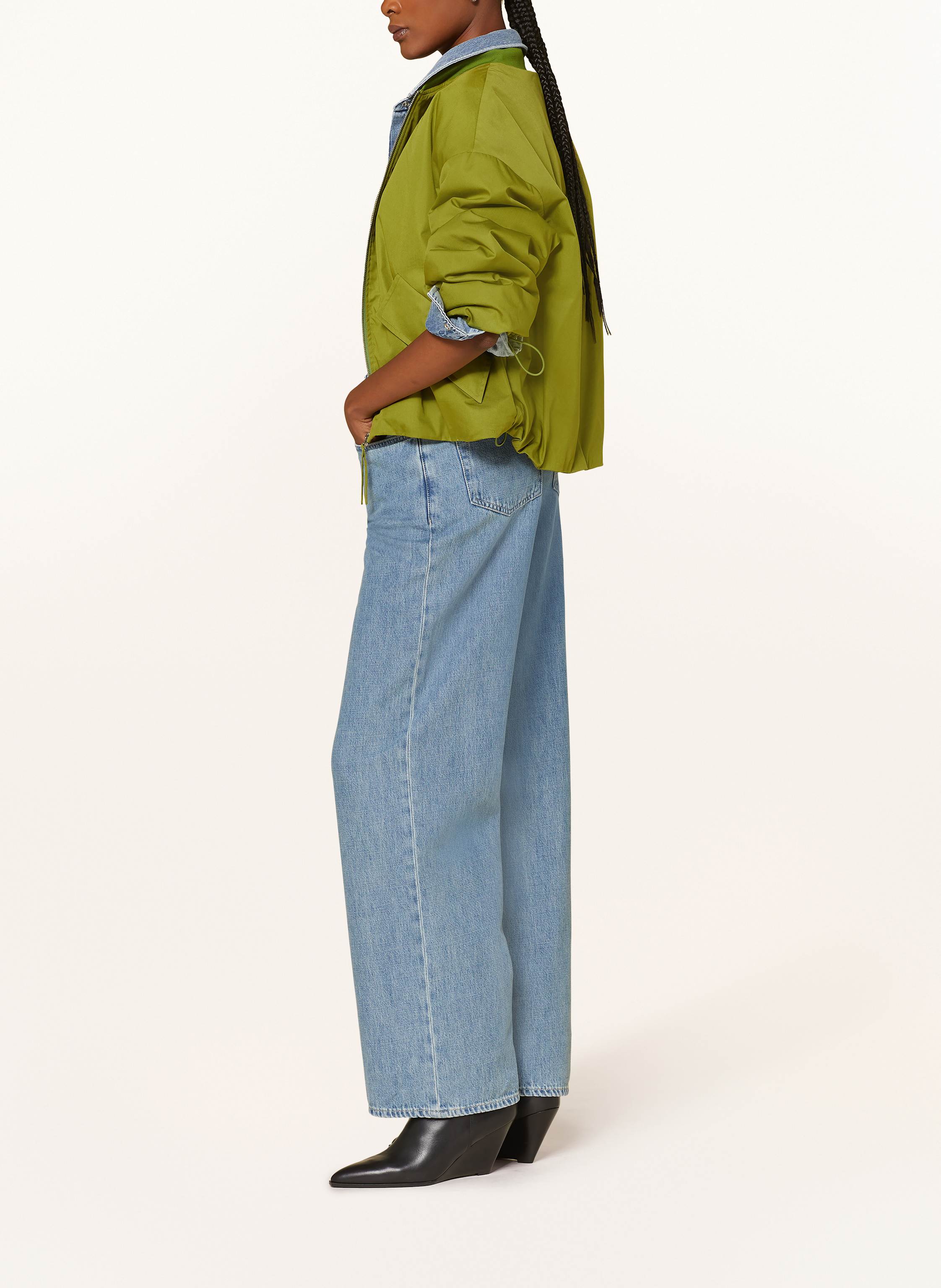 Thumbnail - Closed Wide Leg Jeans Nikka blau