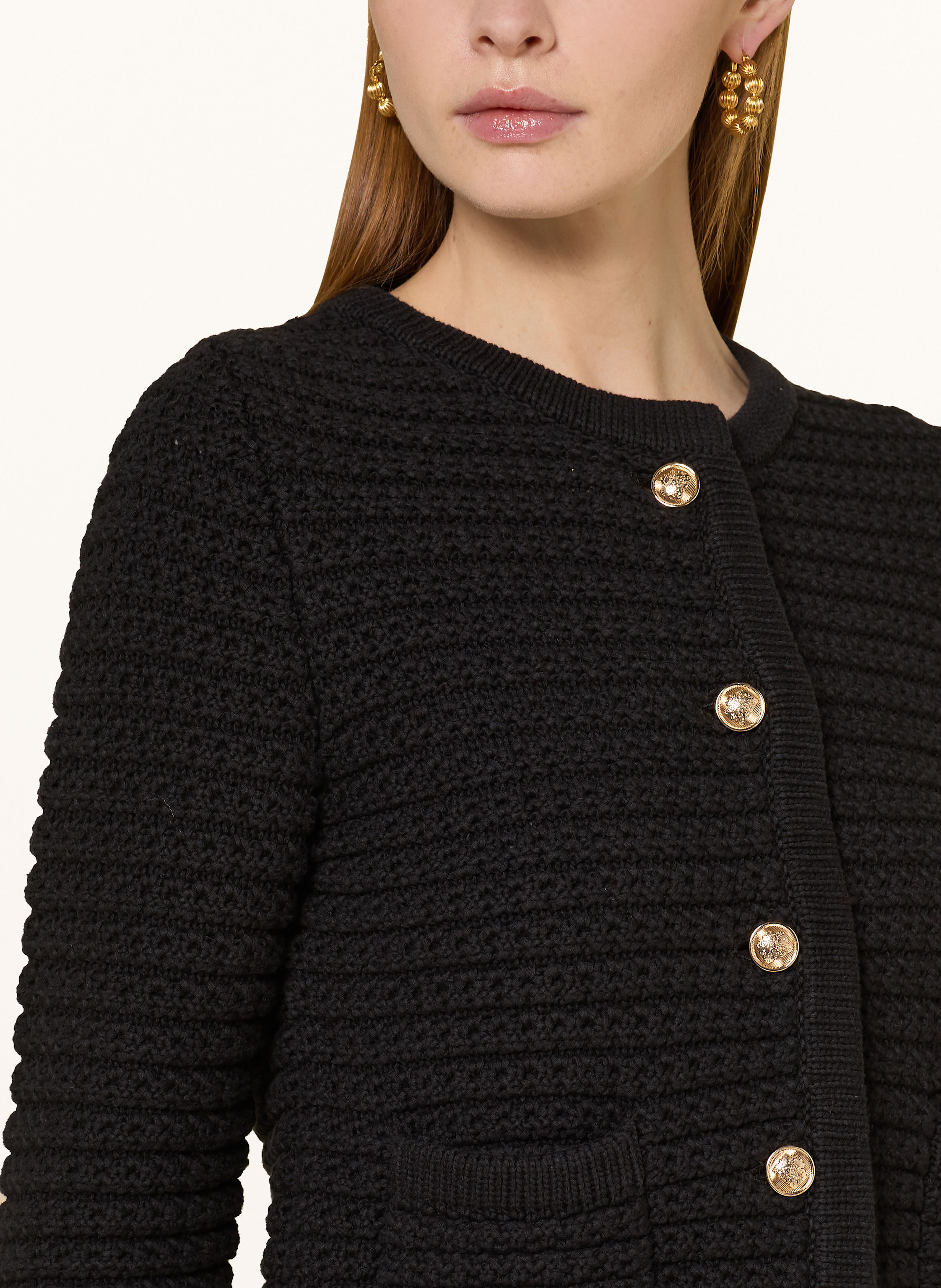 Thumbnail - Darling Harbour Strickjacke schwarz