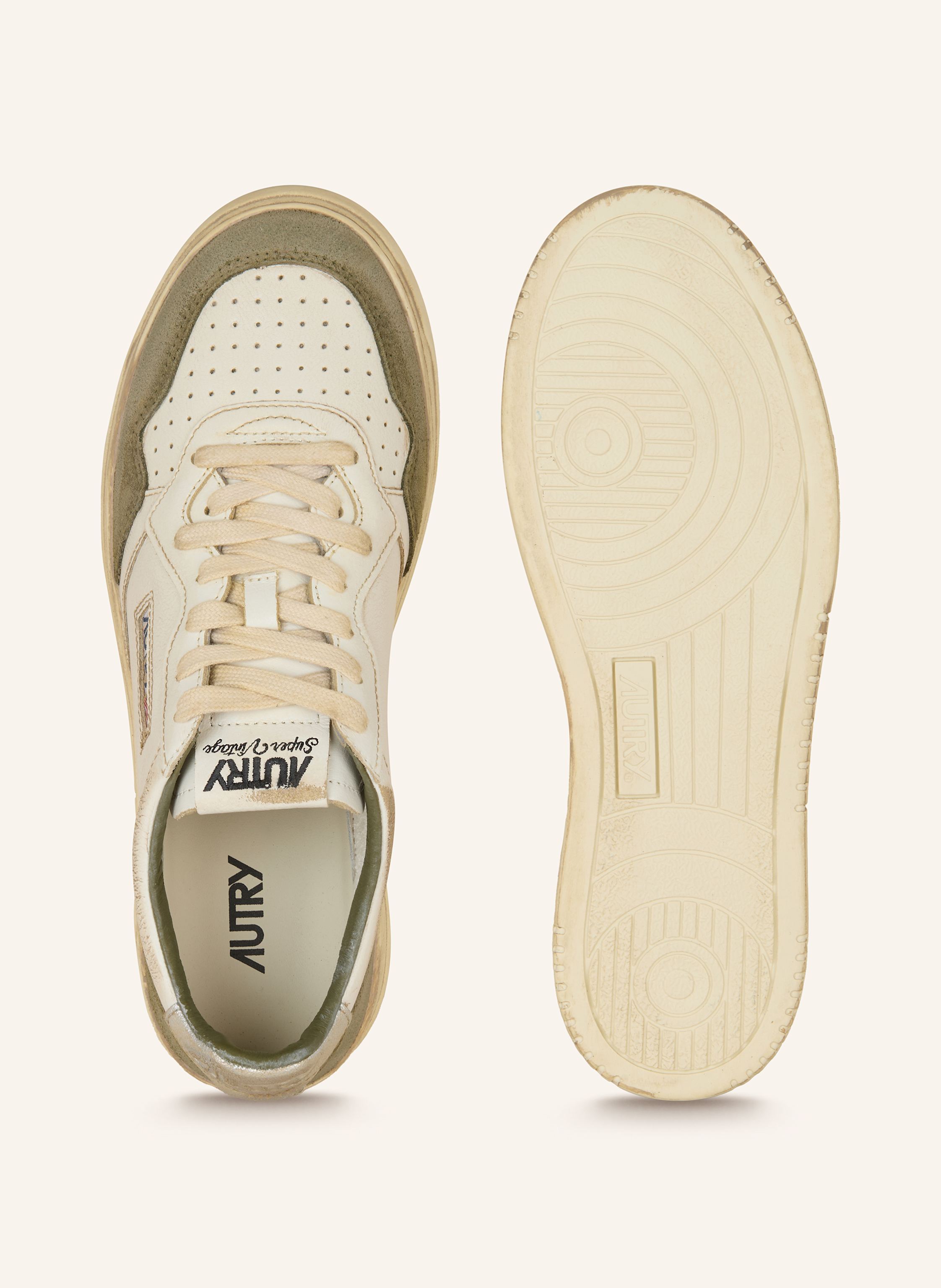 Thumbnail - Autry Sneaker Super Vintage Low Ls weiss