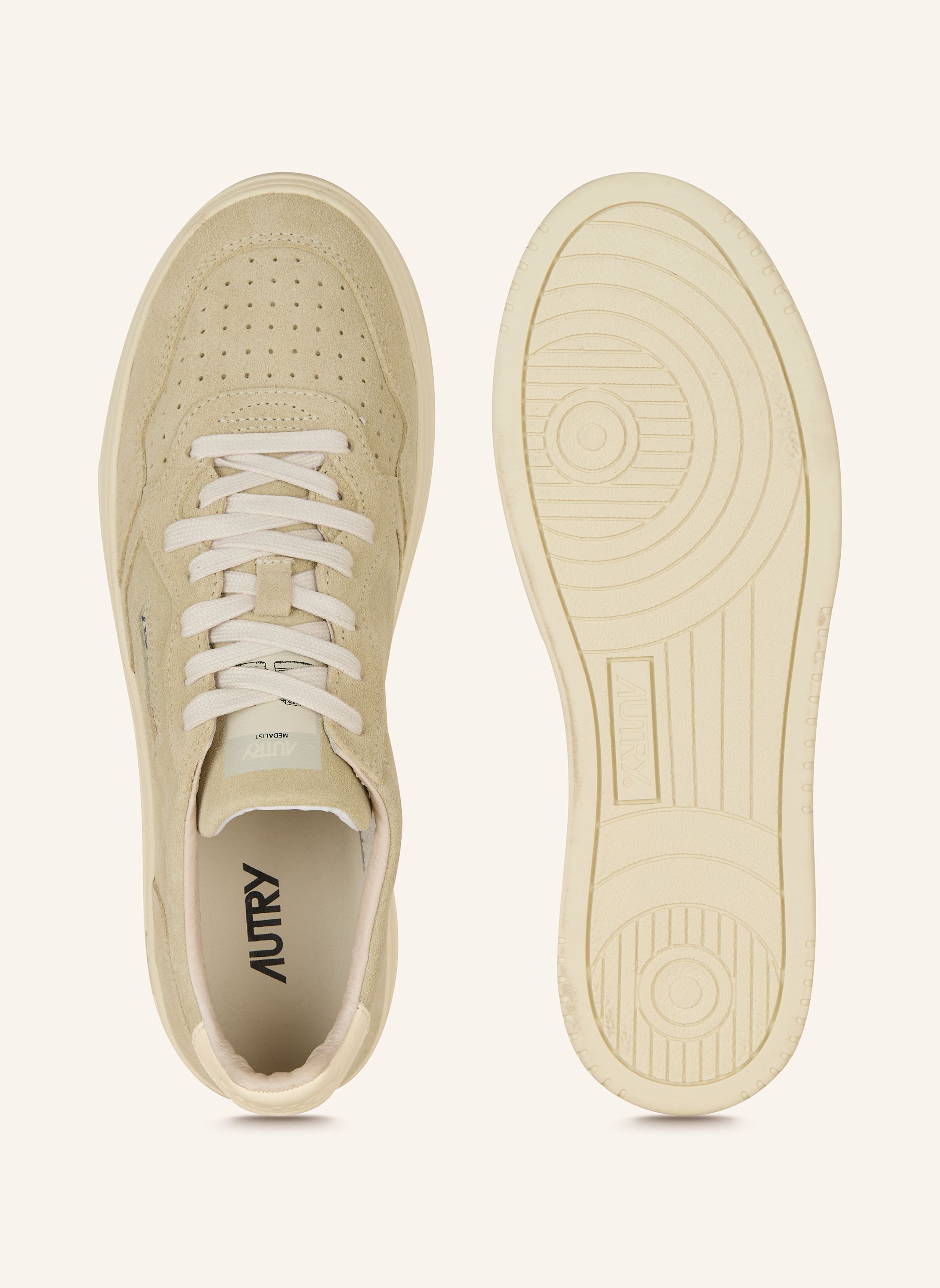 Thumbnail - Autry Sneaker Medalist Low beige