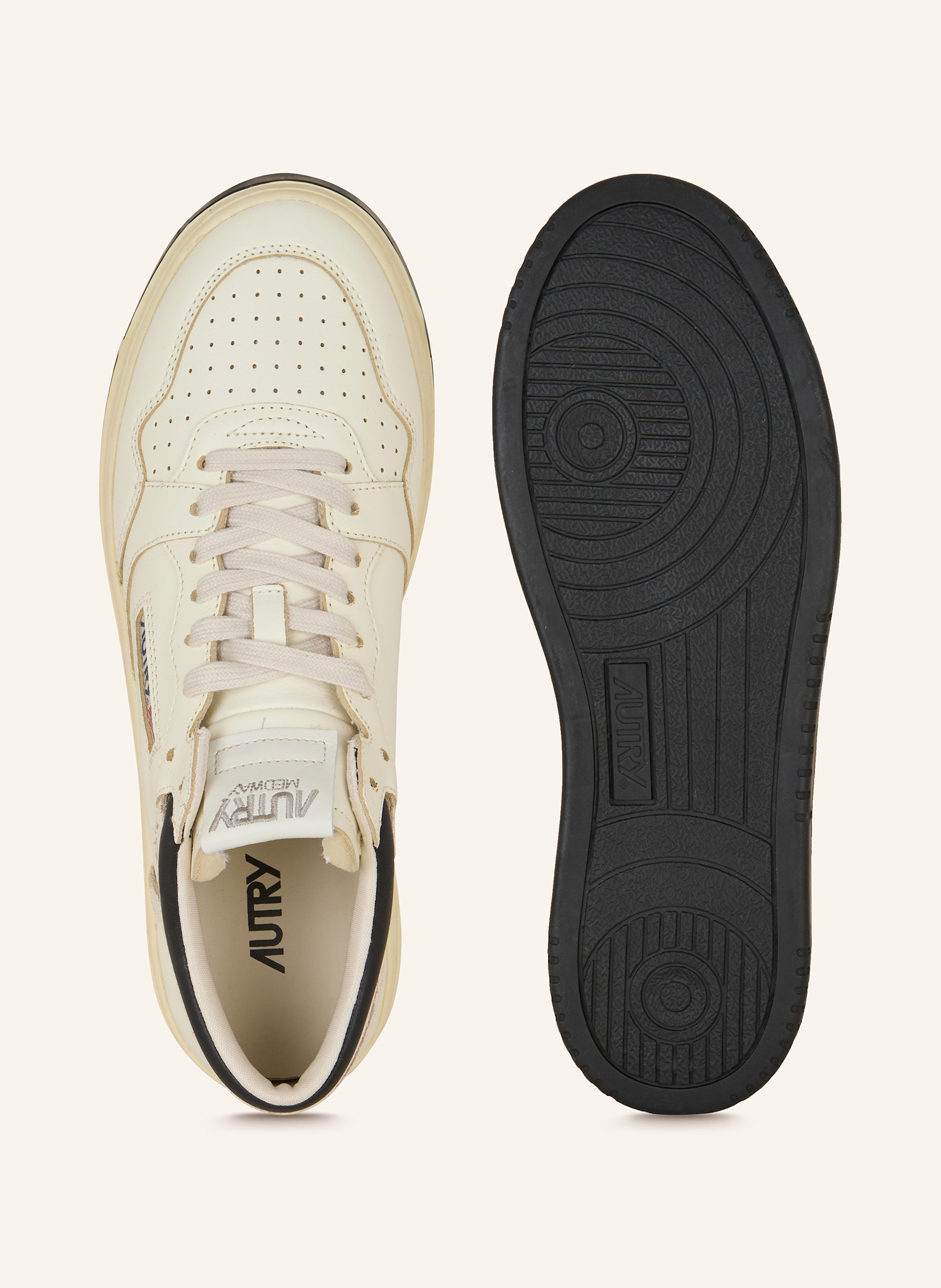 Thumbnail - Autry Sneaker Med-Way Mid Ek weiss