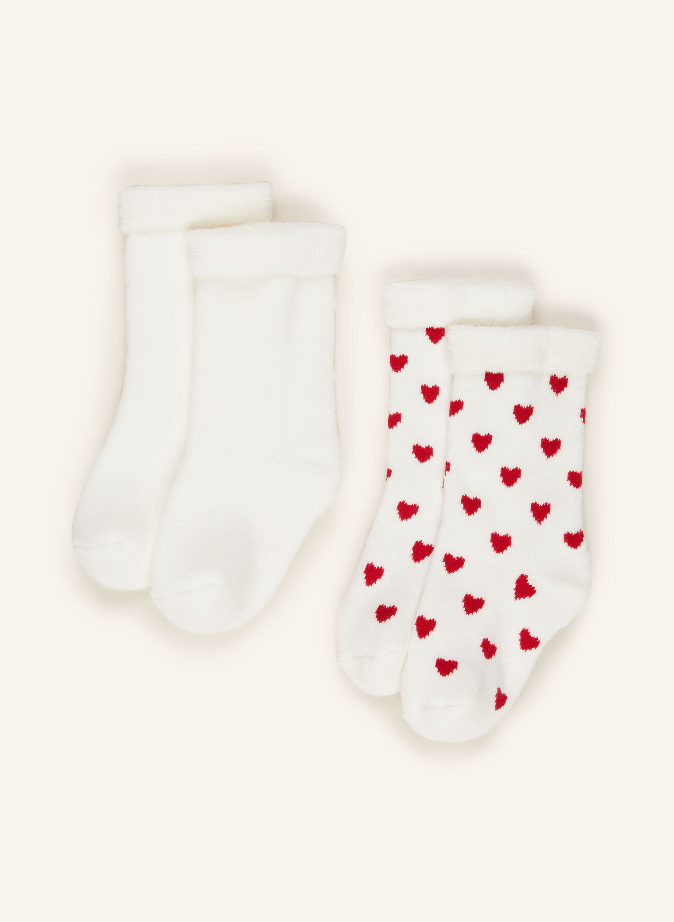 Thumbnail - Petit Bateau Set: Body, Socken Und Schmusetuch weiss