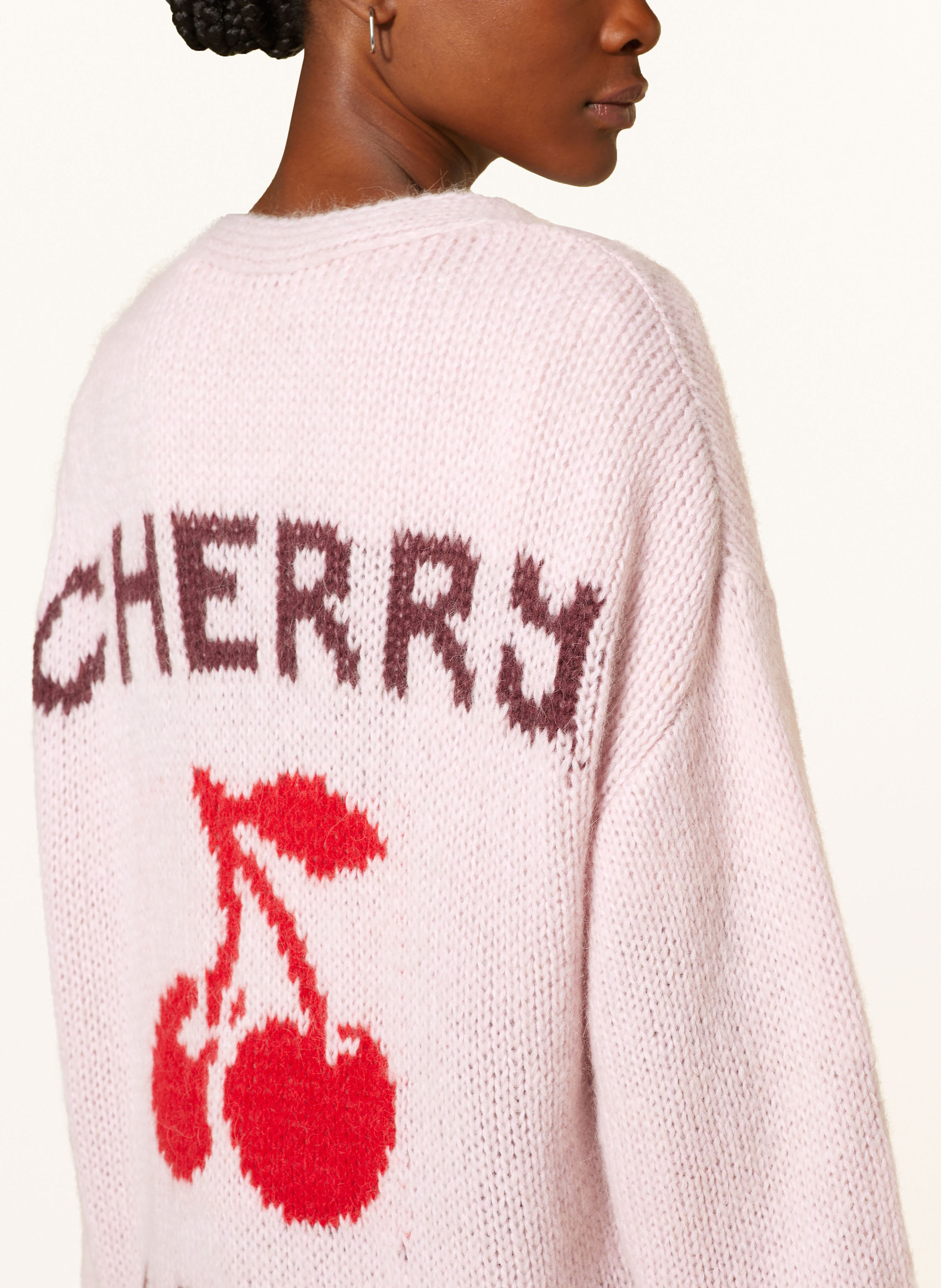 Thumbnail - Riani Strickjacke Mit Alpaka rosa