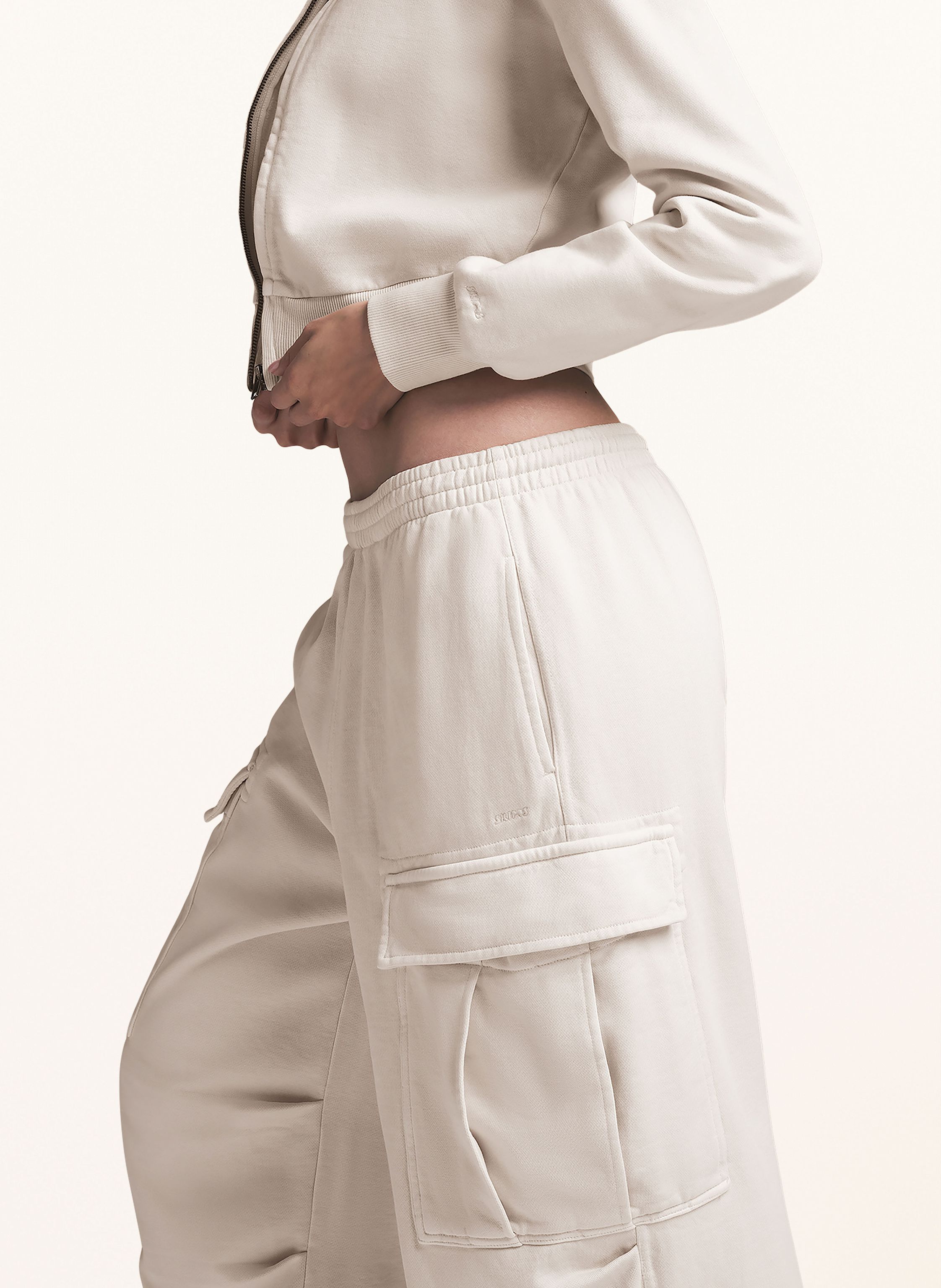 Thumbnail - Skims Lounge-Sweatpants Boyfriend Fleece beige