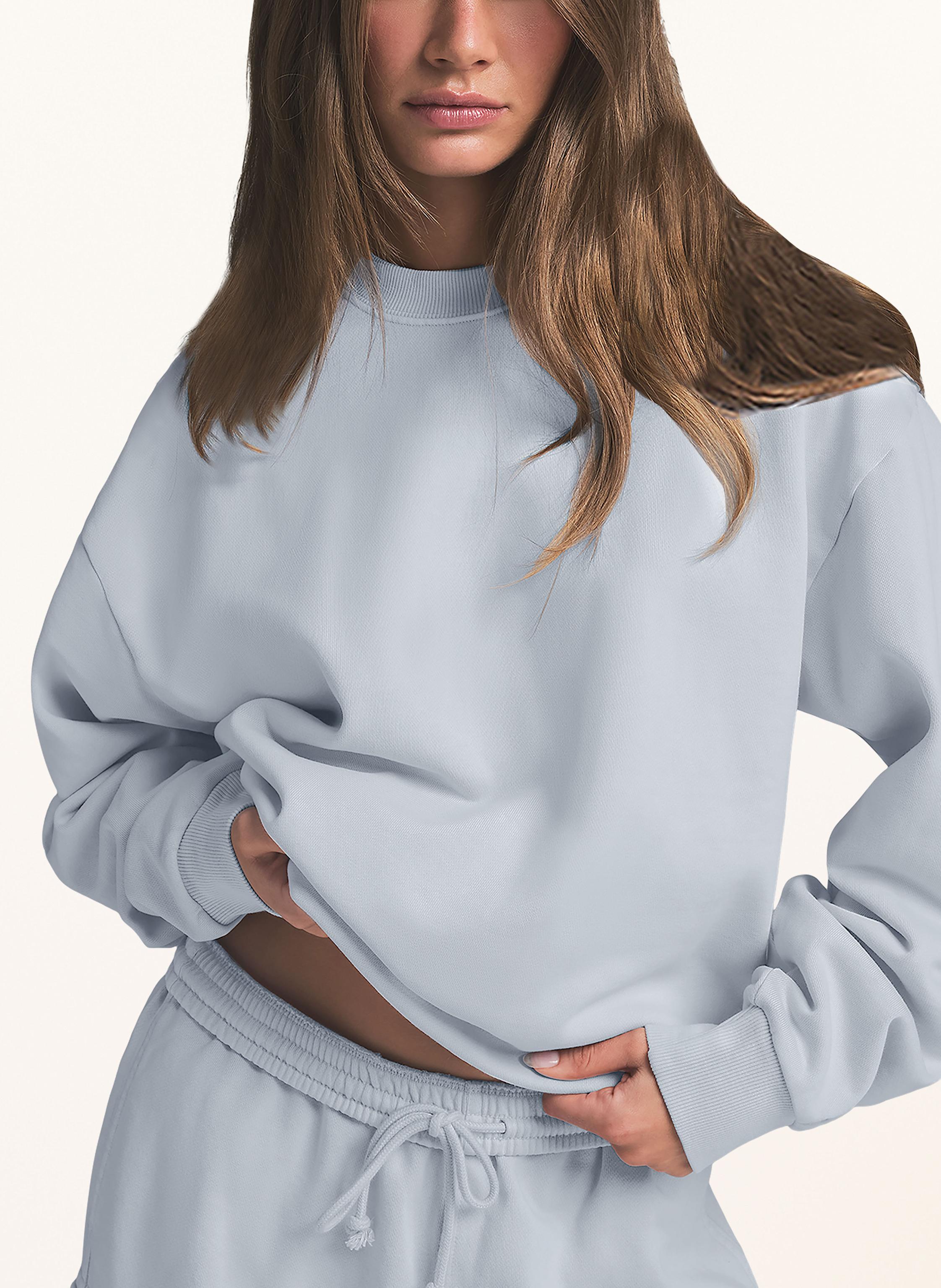 Thumbnail - Skims Lounge-Sweatshirt Boyfriend Fleece blau