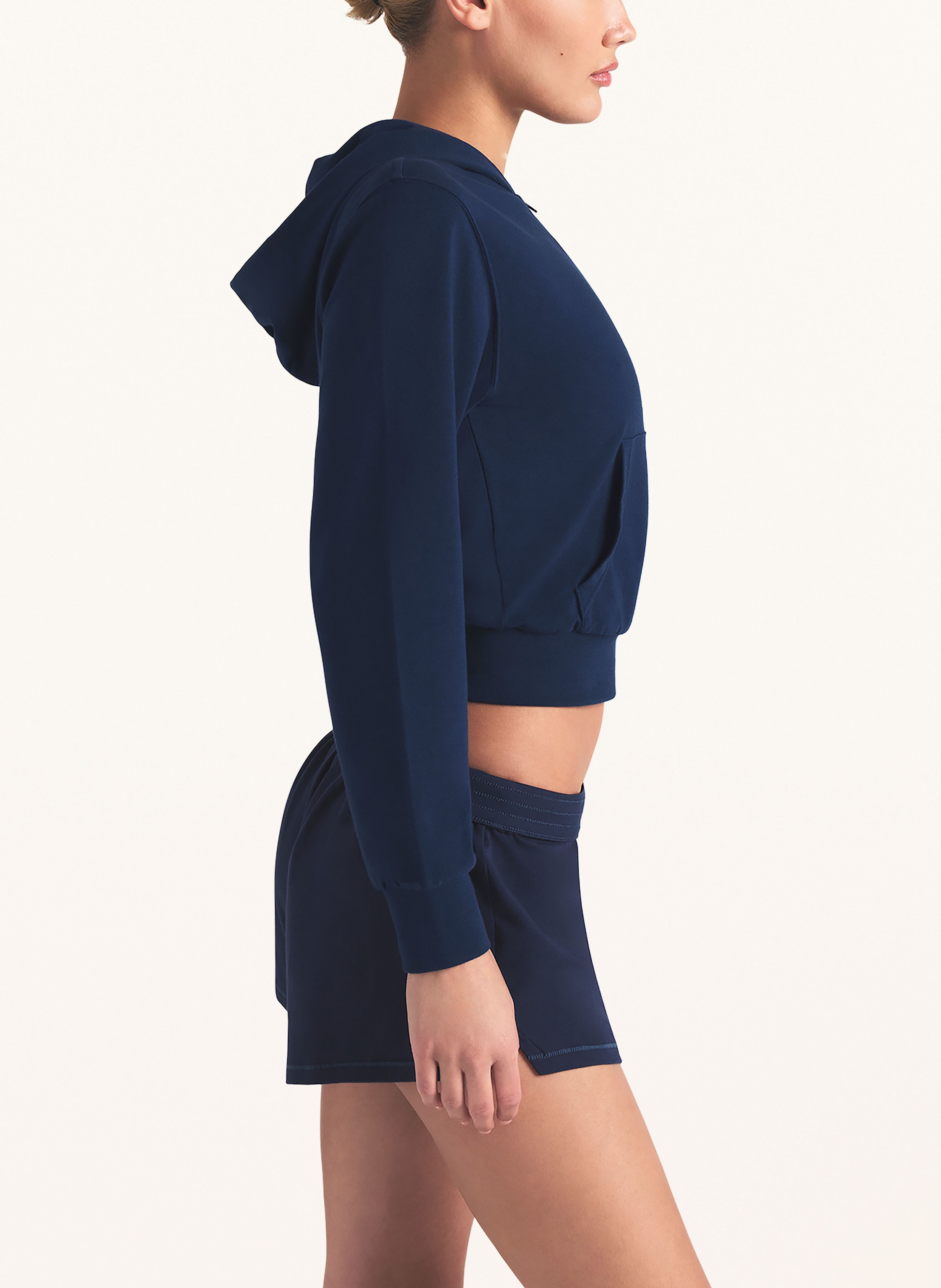 Thumbnail - Skims Lounge-Jacke Cotton Jersey blau