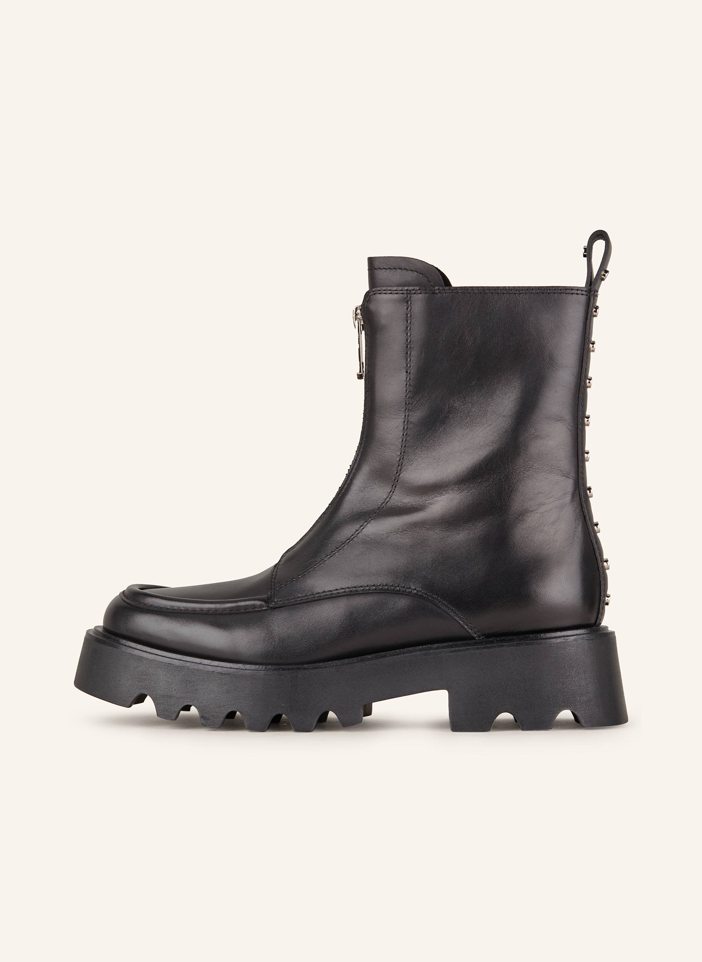 Thumbnail - Marc Cain Biker Boots Mit Nieten schwarz