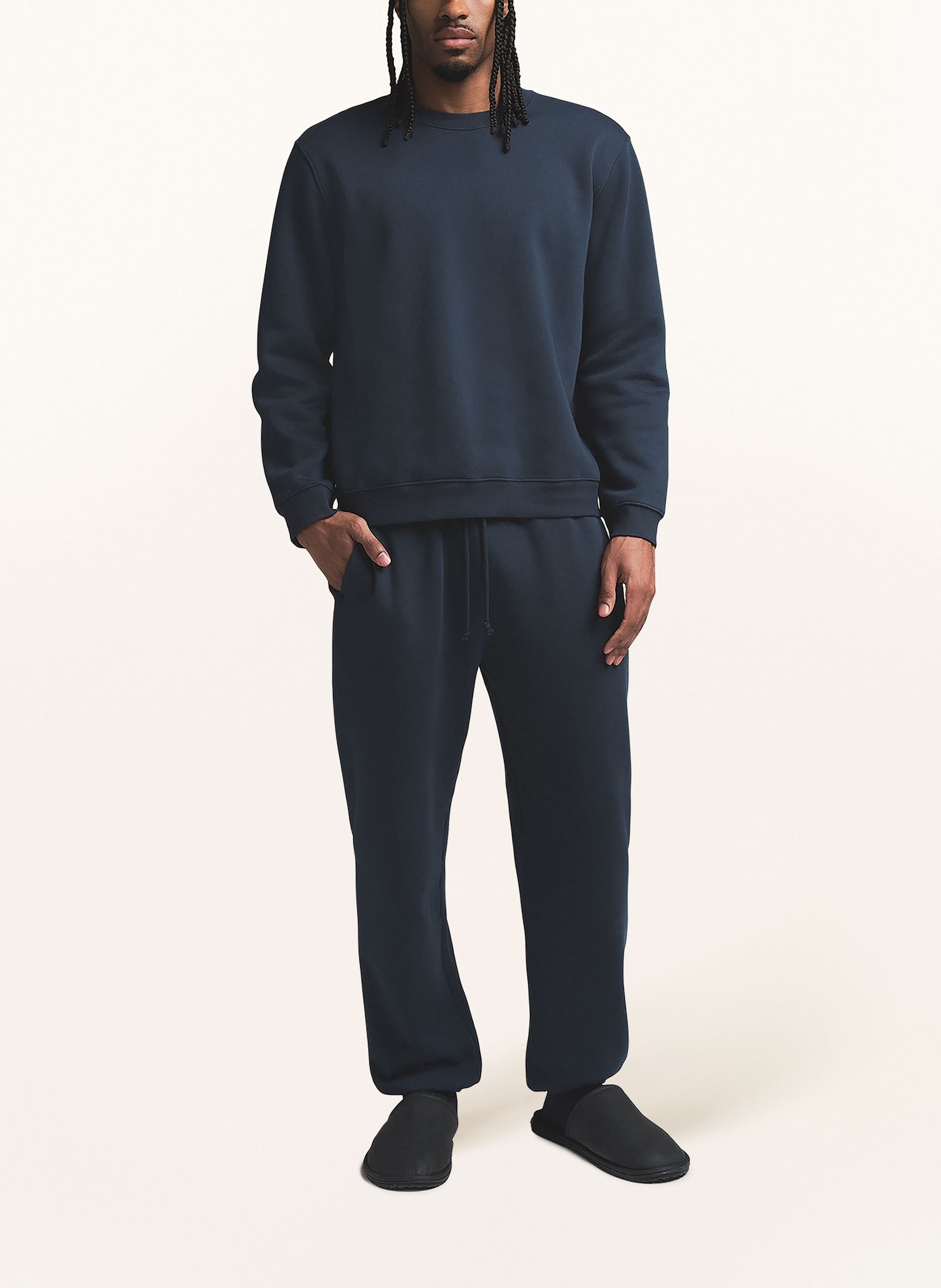 Thumbnail - Skims Lounge-Sweatshirt Fleece-Lounge blau