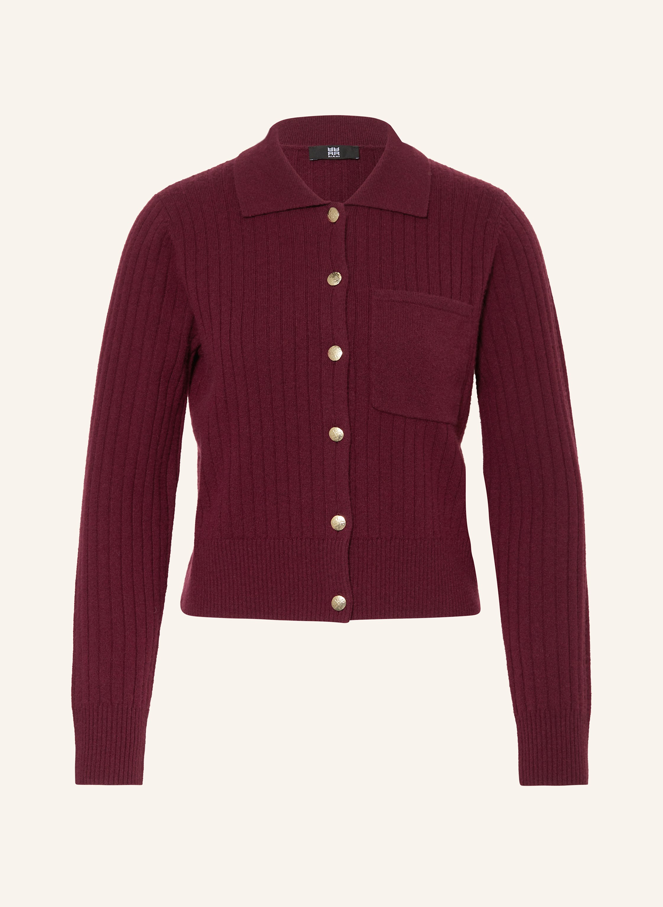 Riani Strickjacke Mit Cashmere rot