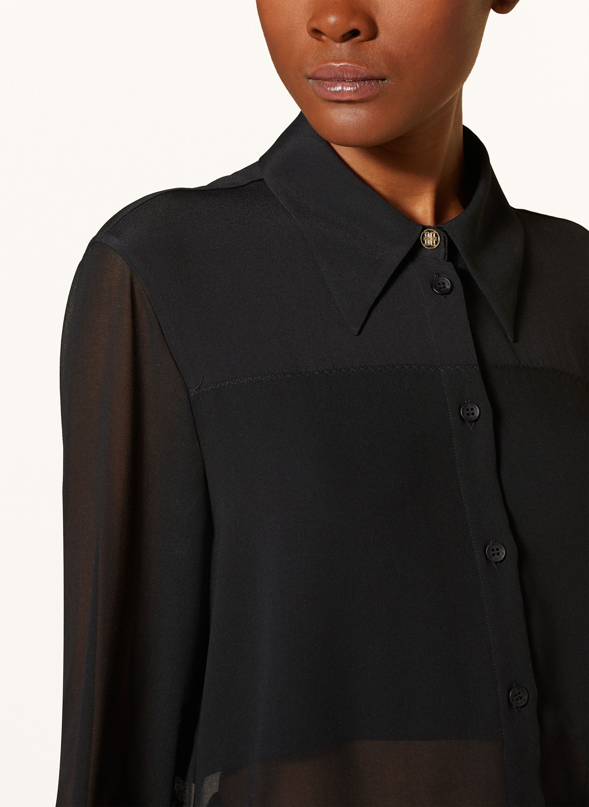 Thumbnail - Riani Hemdbluse Mit Seide schwarz