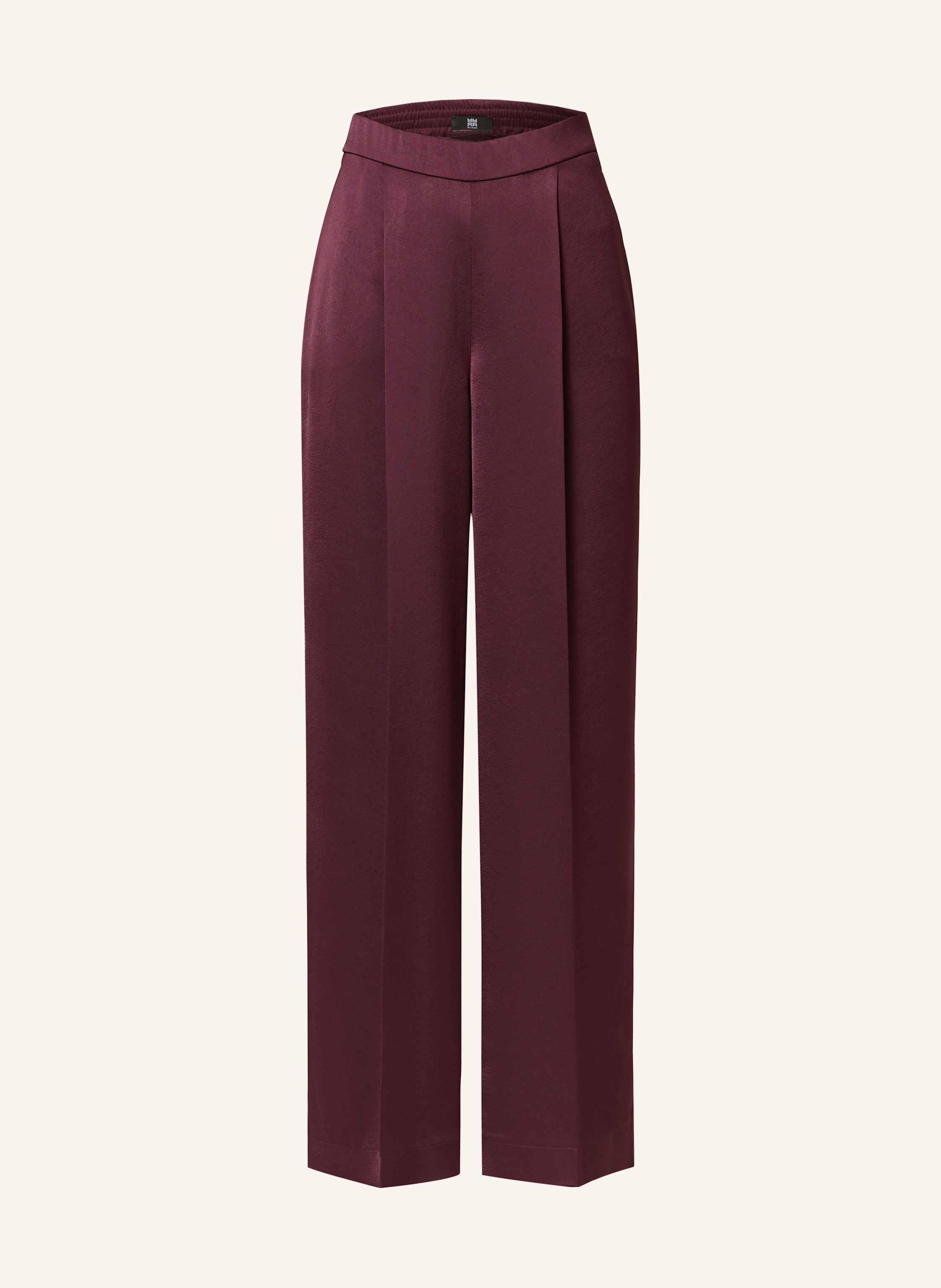 Riani Marlenehose Aus Satin lila