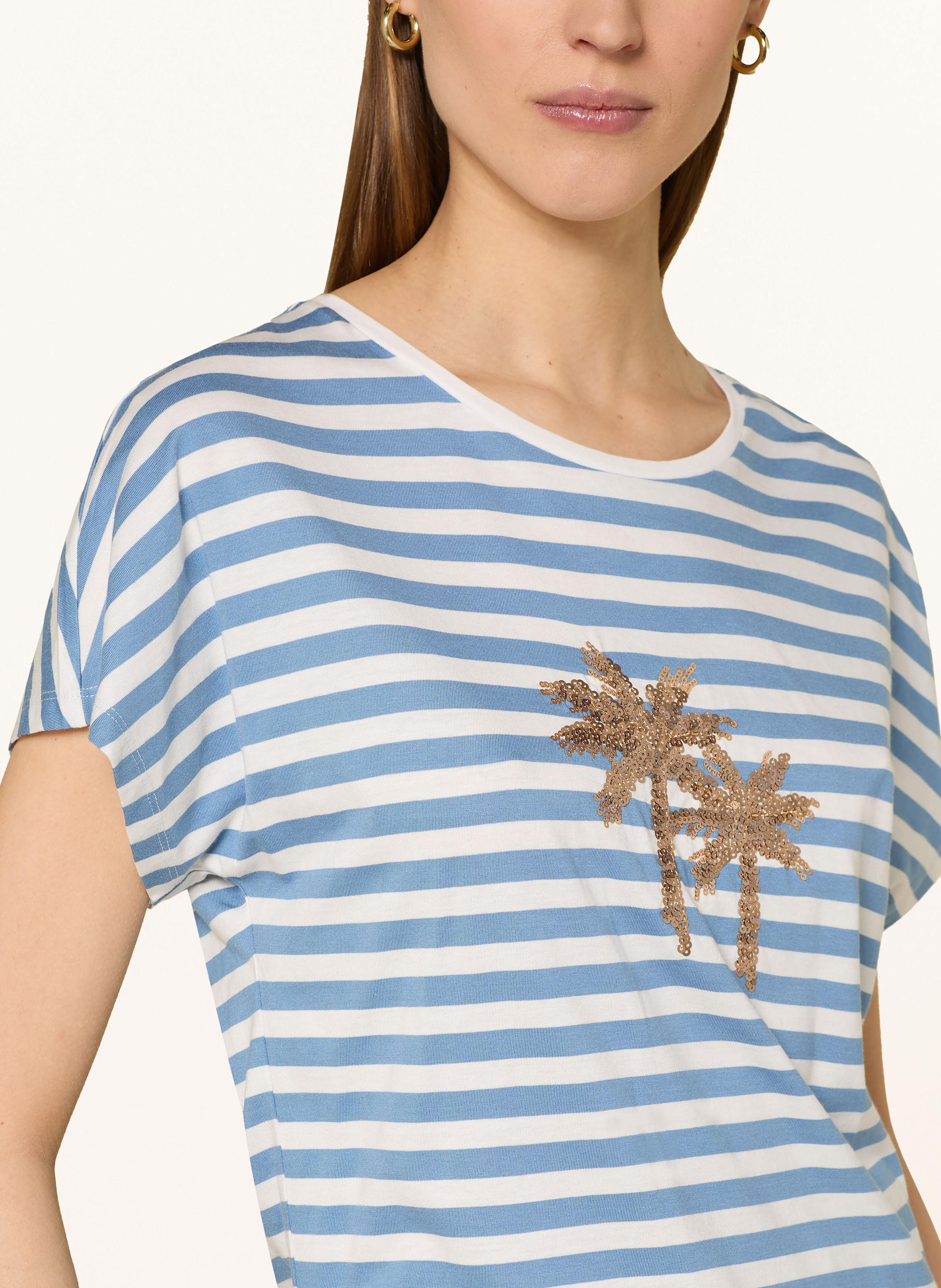 Thumbnail - More & More T-Shirt Mit Pailletten blau