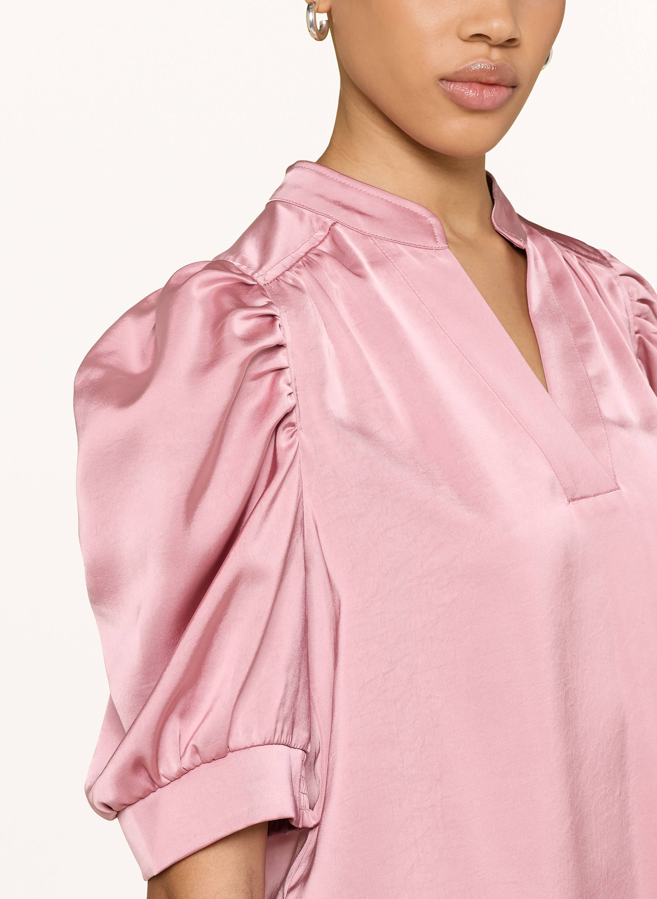 Thumbnail - Neo Noir Blusenshirt Roella Aus Satin rosa