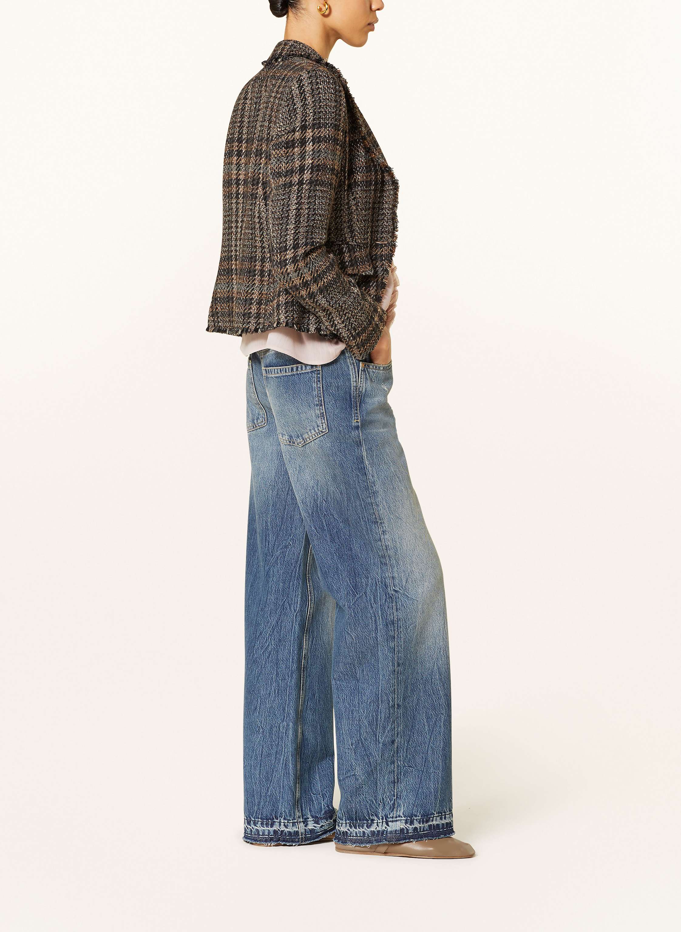 Thumbnail - Luisa Cerano Wide Leg Jeans blau