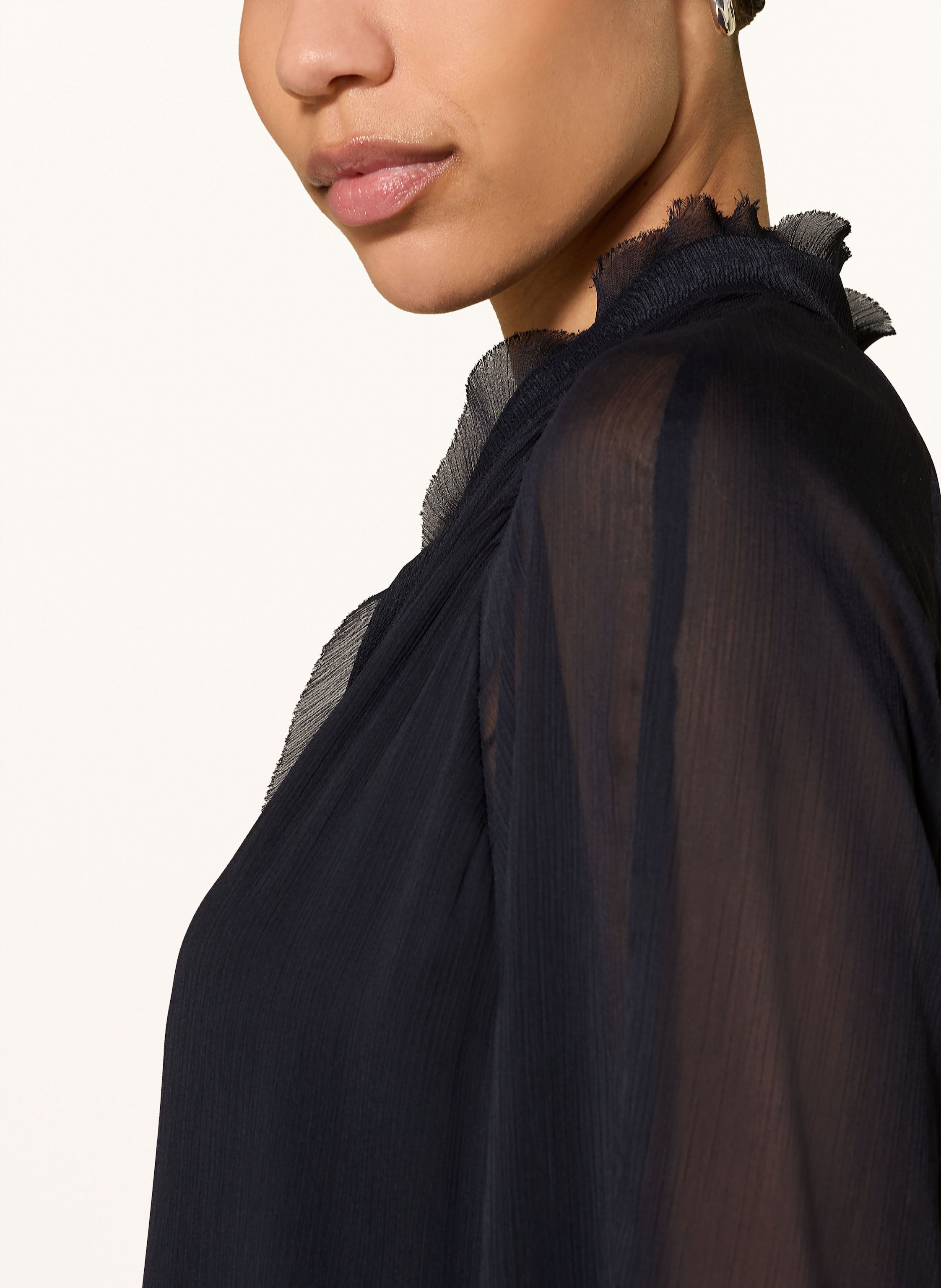 Thumbnail - Luisa Cerano Kleid Mit Volants blau