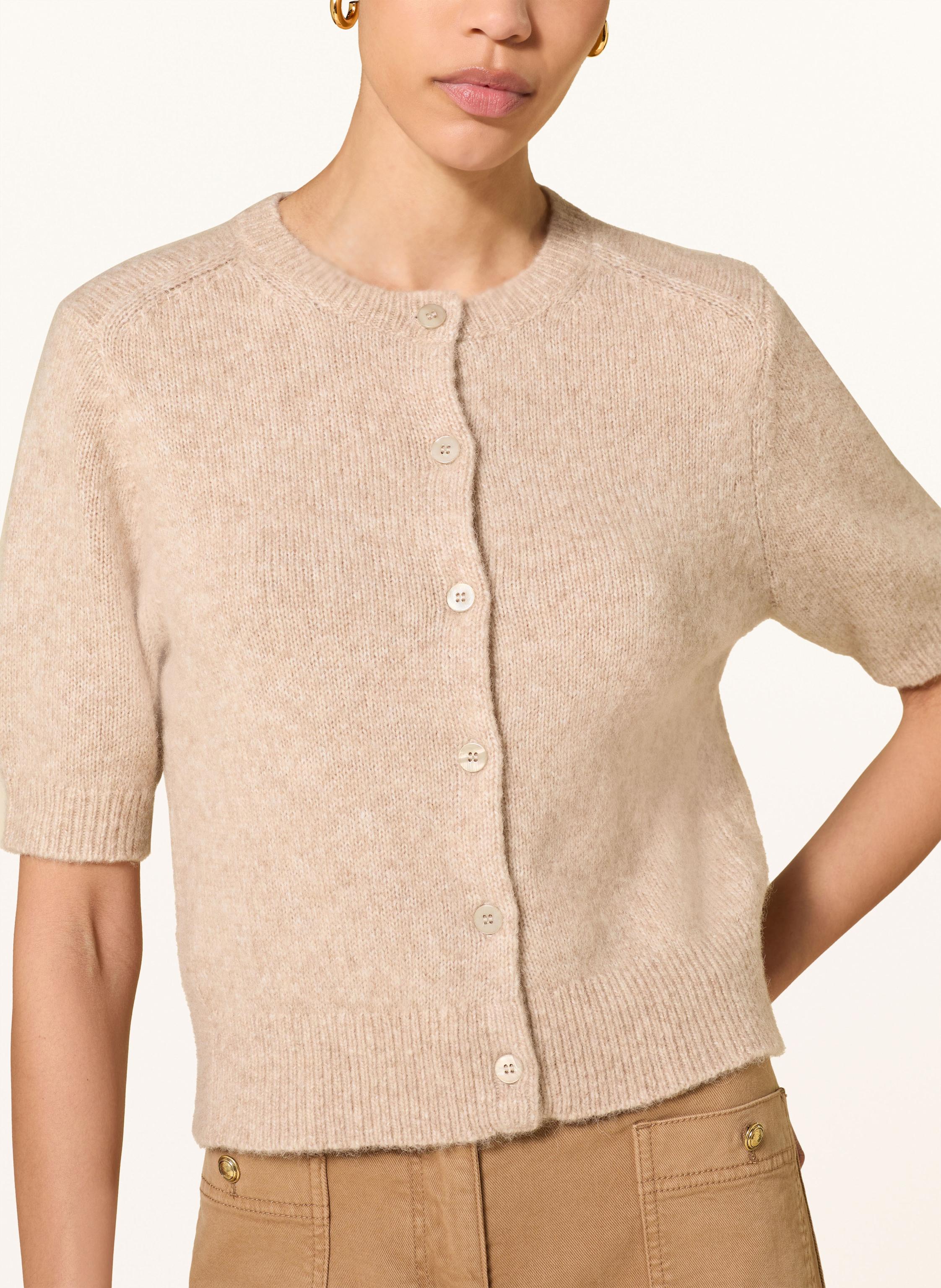 Thumbnail - Luisa Cerano Strickjacke Mit Alpaka beige