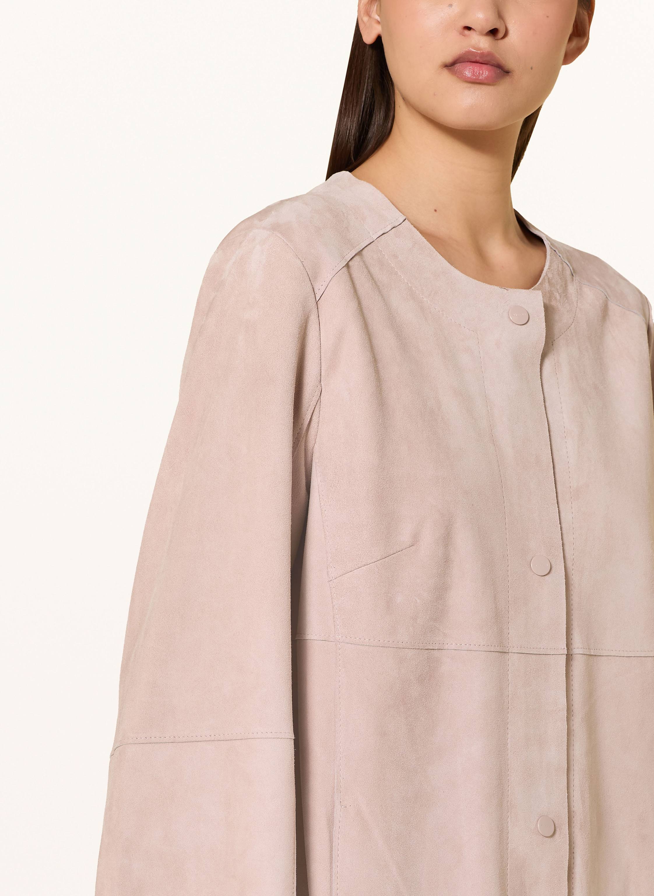Thumbnail - Marc Cain Ledermantel beige
