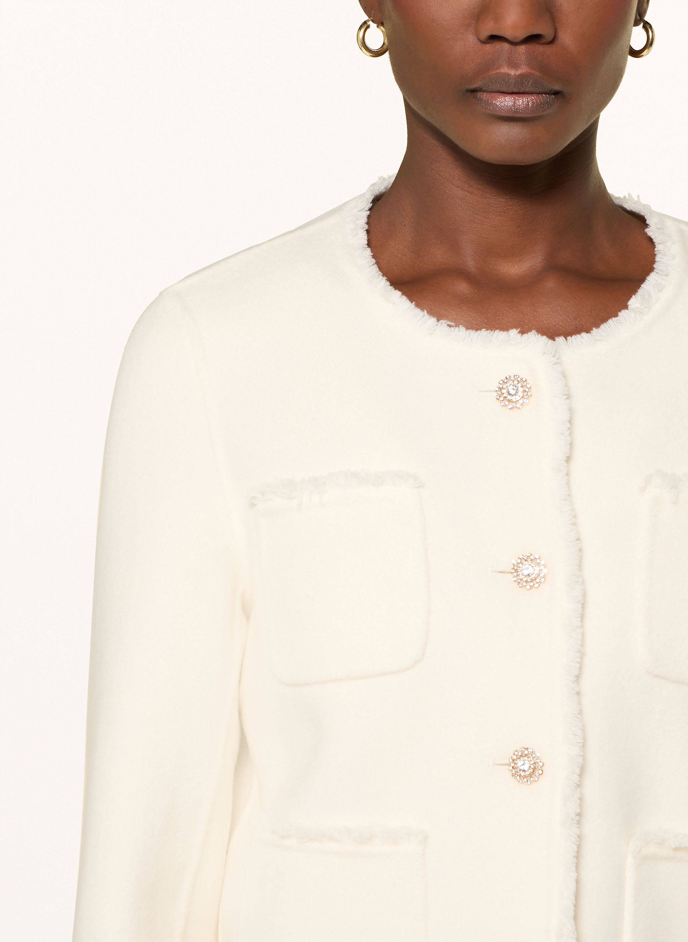 Thumbnail - Marc Cain Kastenjacke weiss