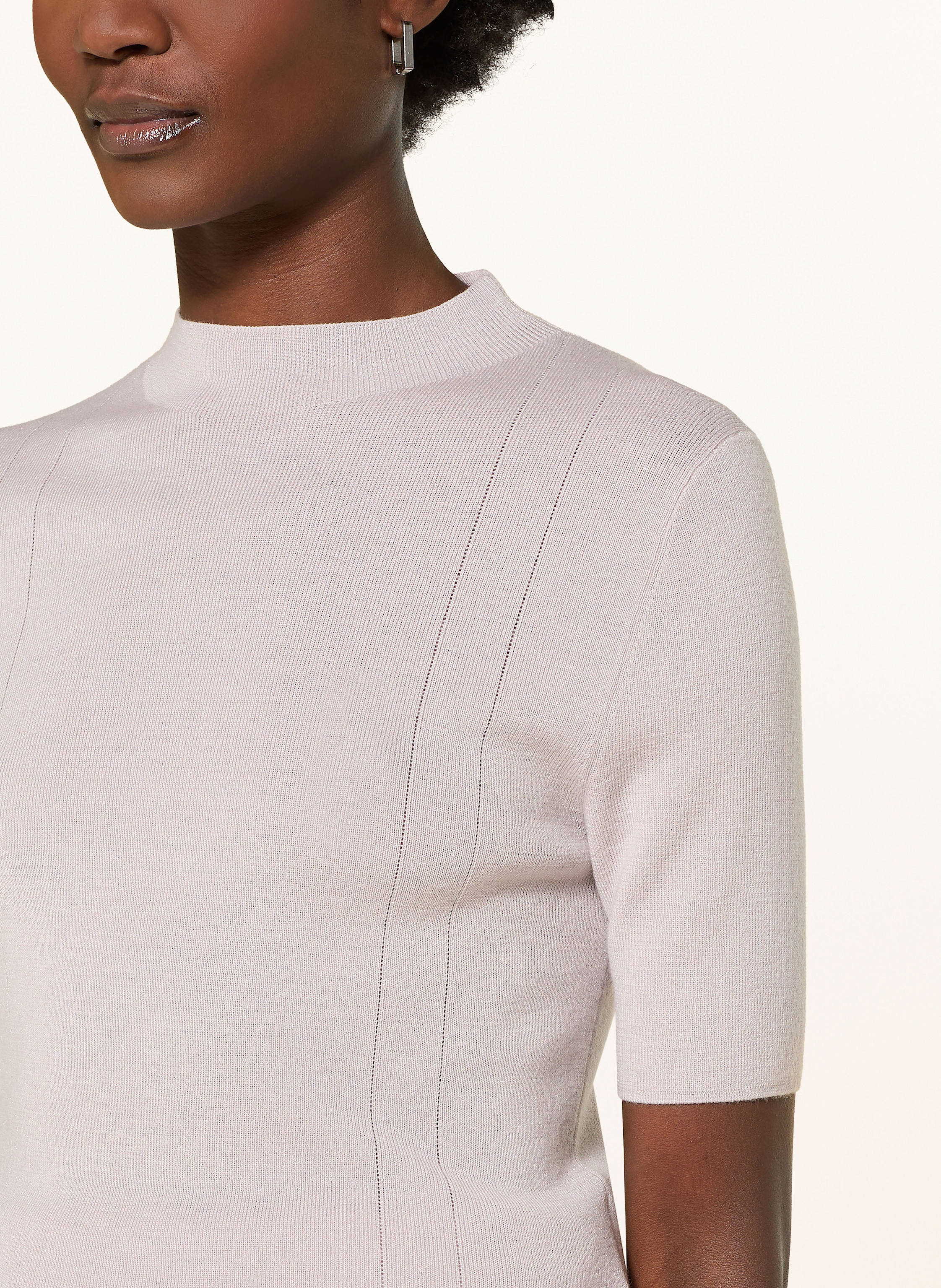 Thumbnail - Marc Cain Pullover Mit Glitzergarn beige