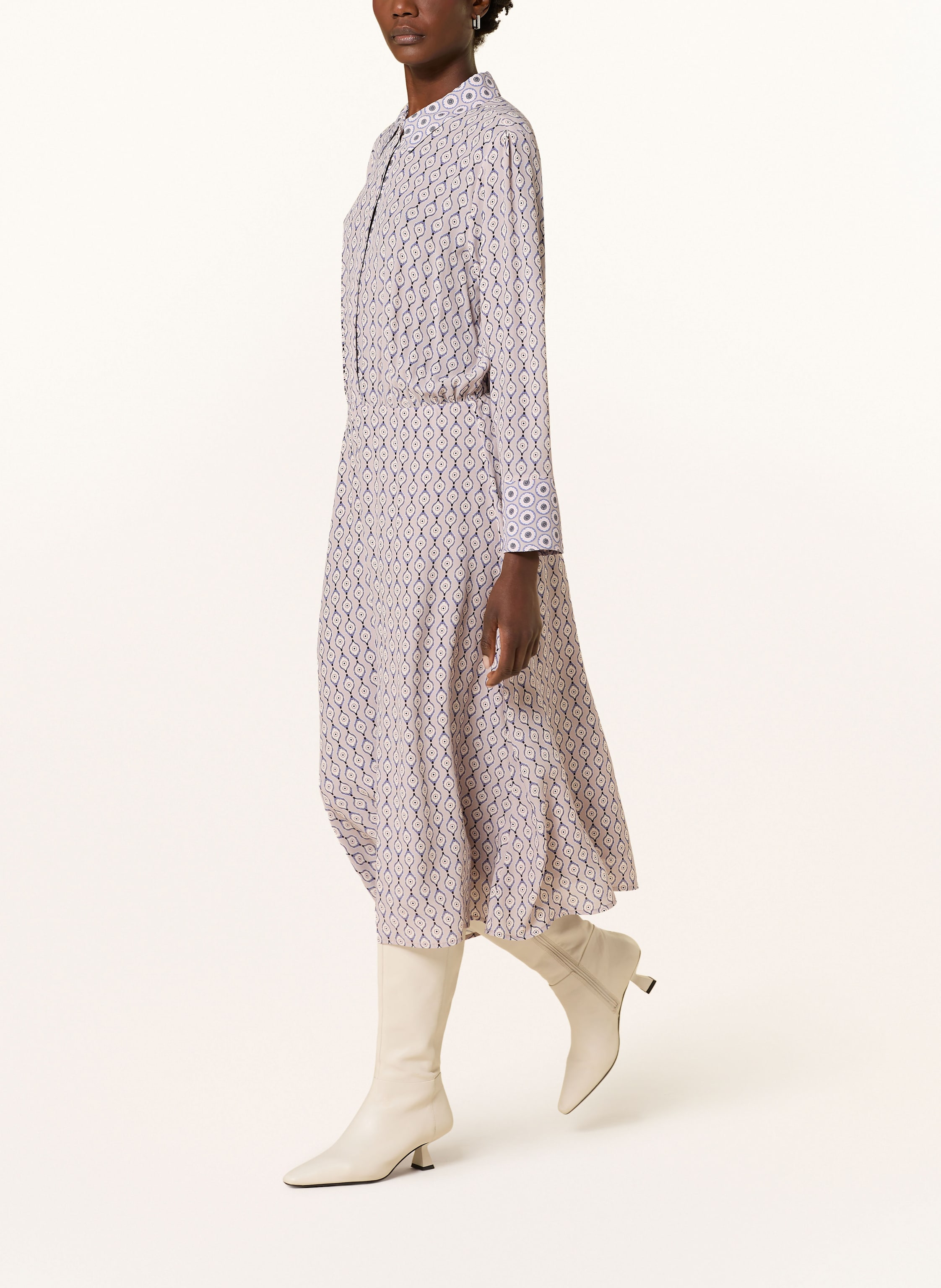 Thumbnail - Marc Cain Hemdblusenkleid beige