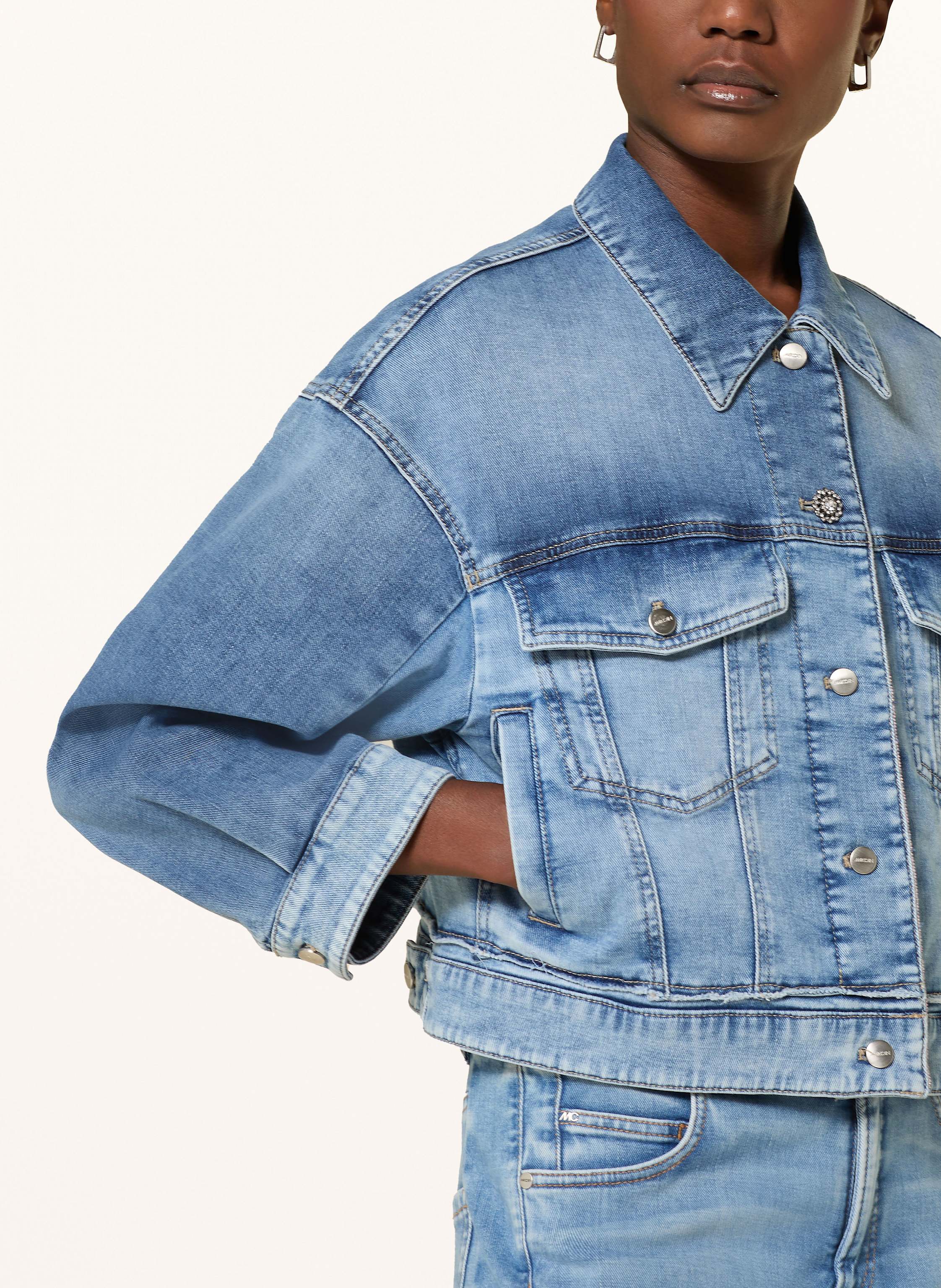 Thumbnail - Marc Cain Jeansjacke blau