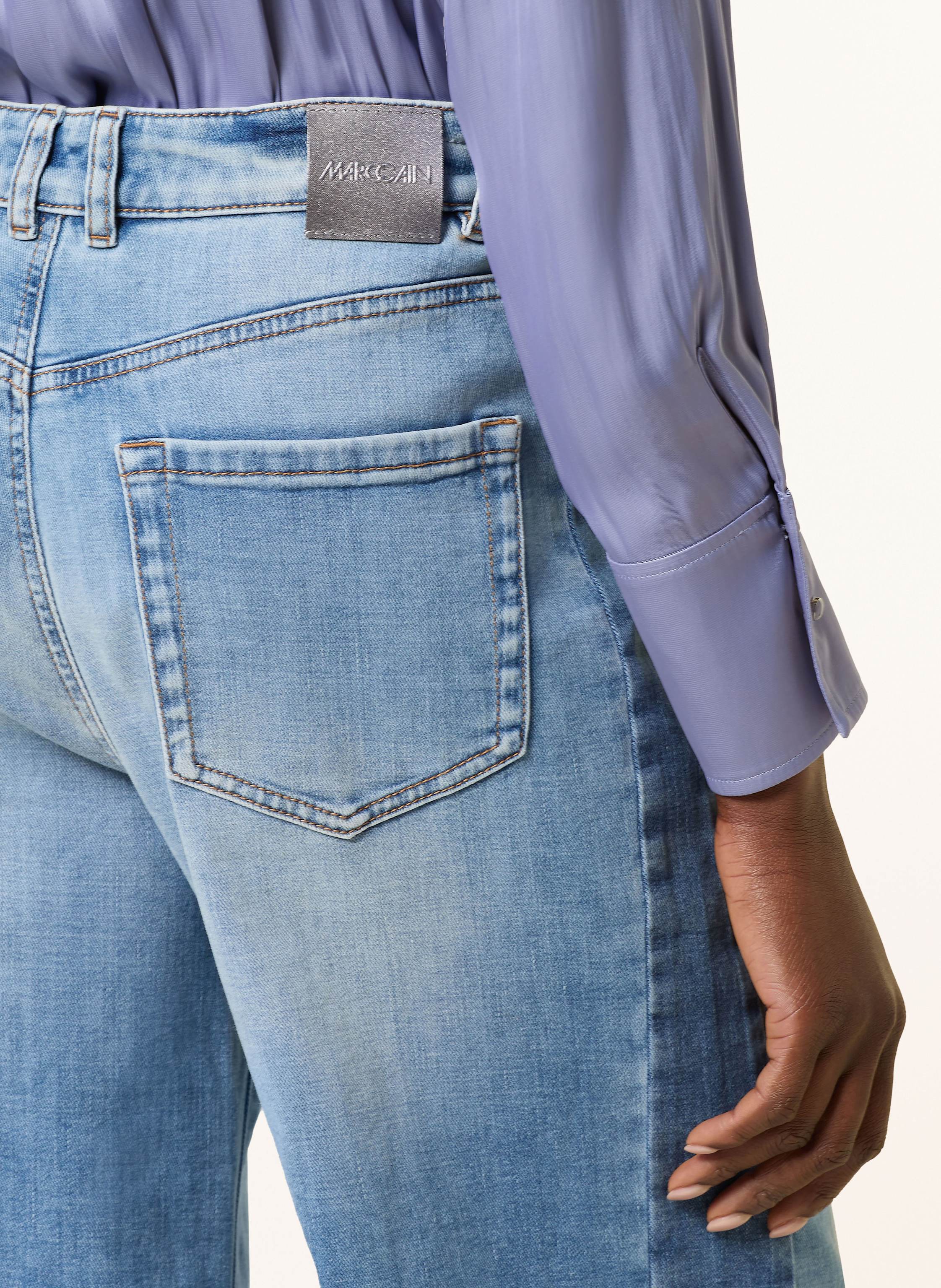 Thumbnail - Marc Cain Wide Leg Jeans Warri blau