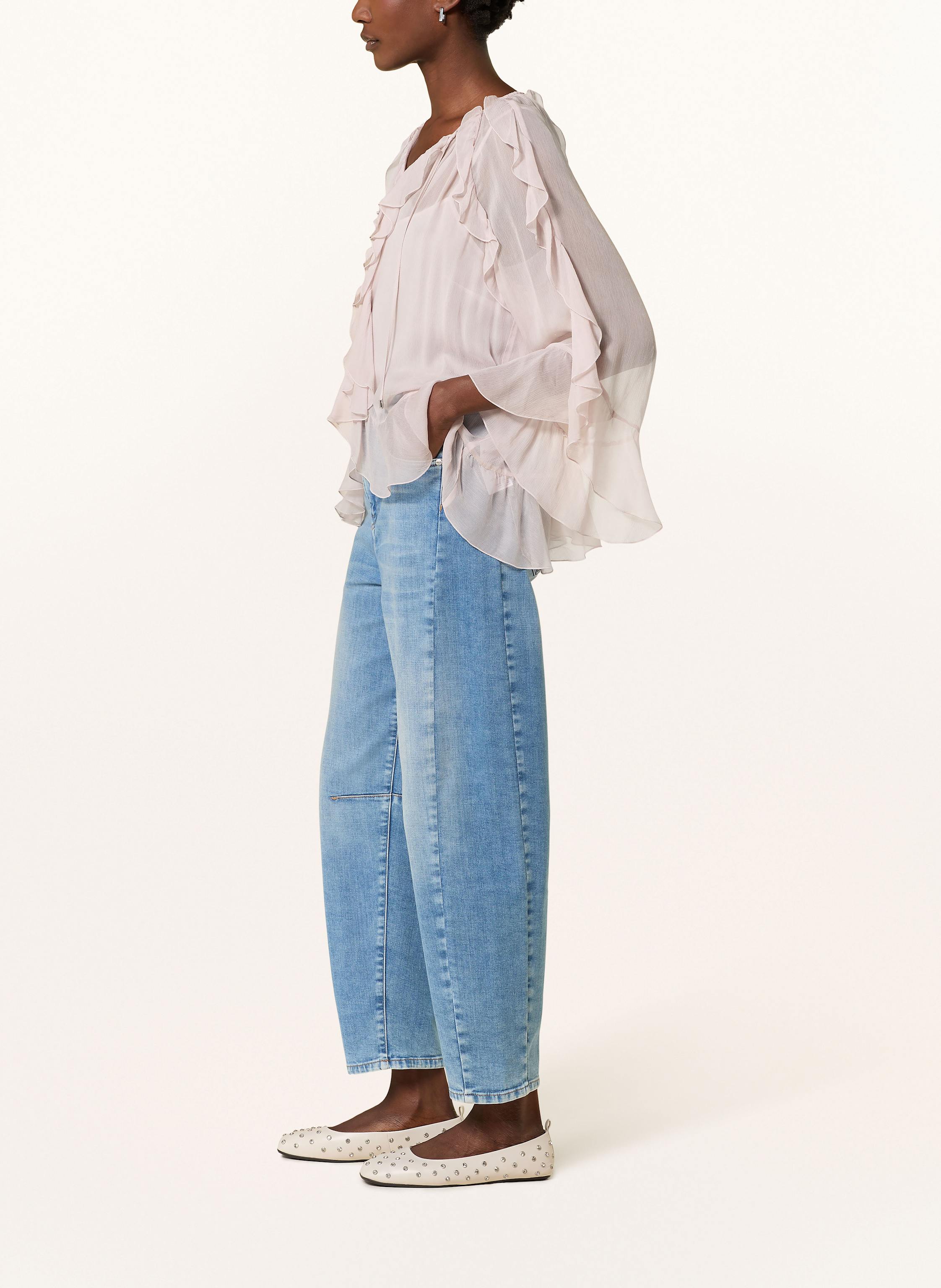 Thumbnail - Marc Cain Wide Leg Jeans Ruma blau
