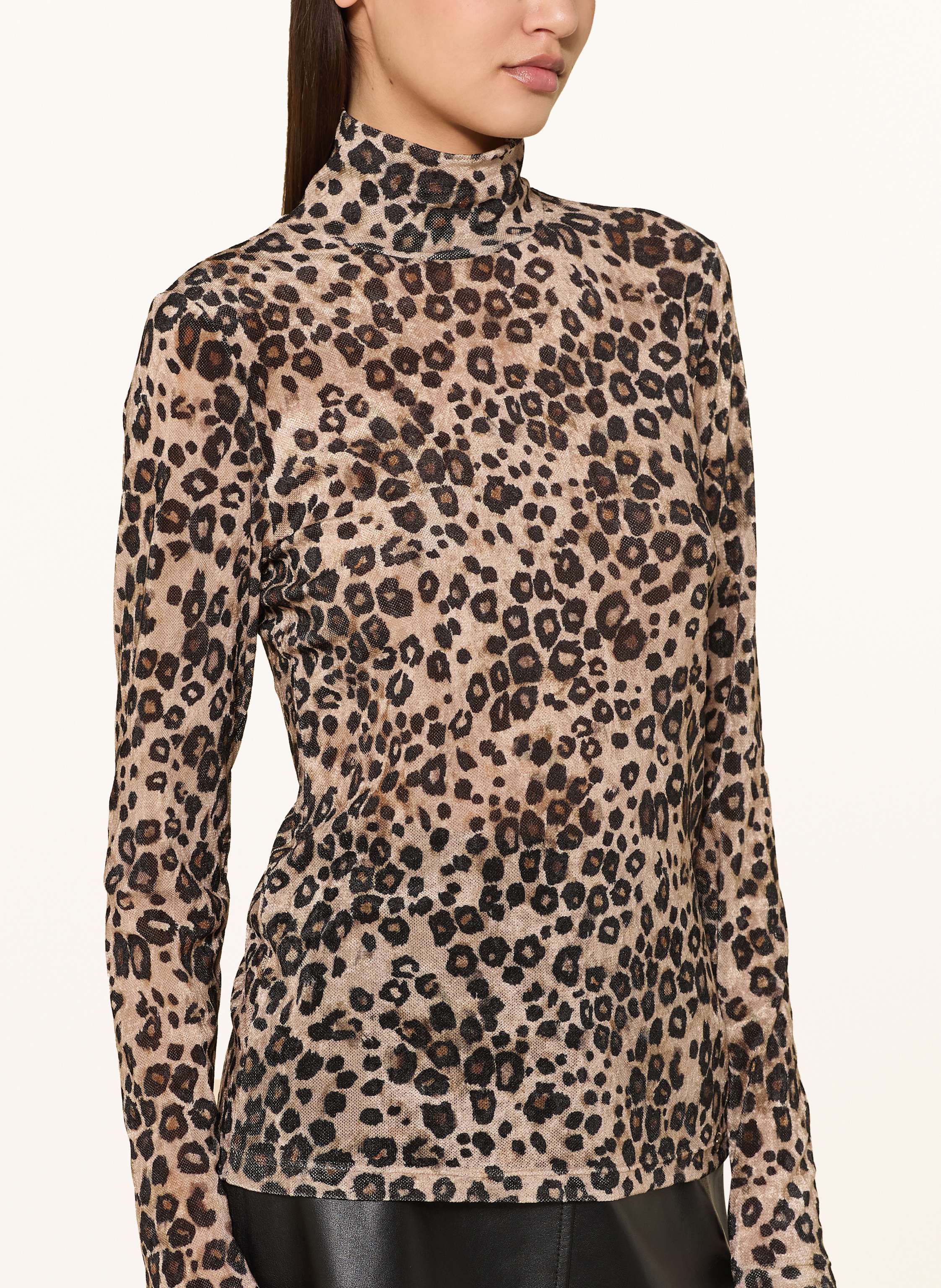 Thumbnail - Marc Cain Longsleeve Aus Mesh beige