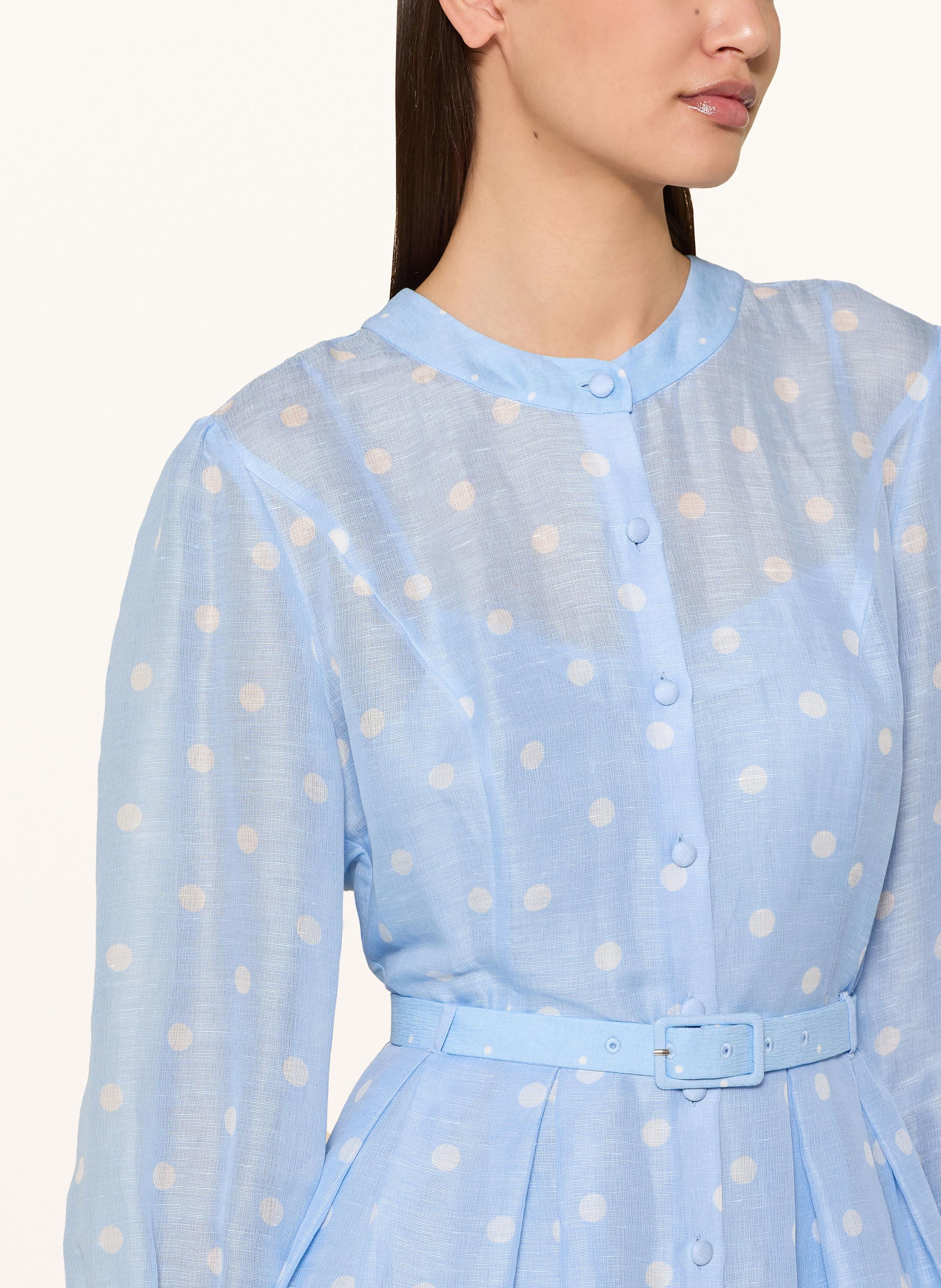 Thumbnail - Marc Cain Kleid Mit Leinen Und Seide blau