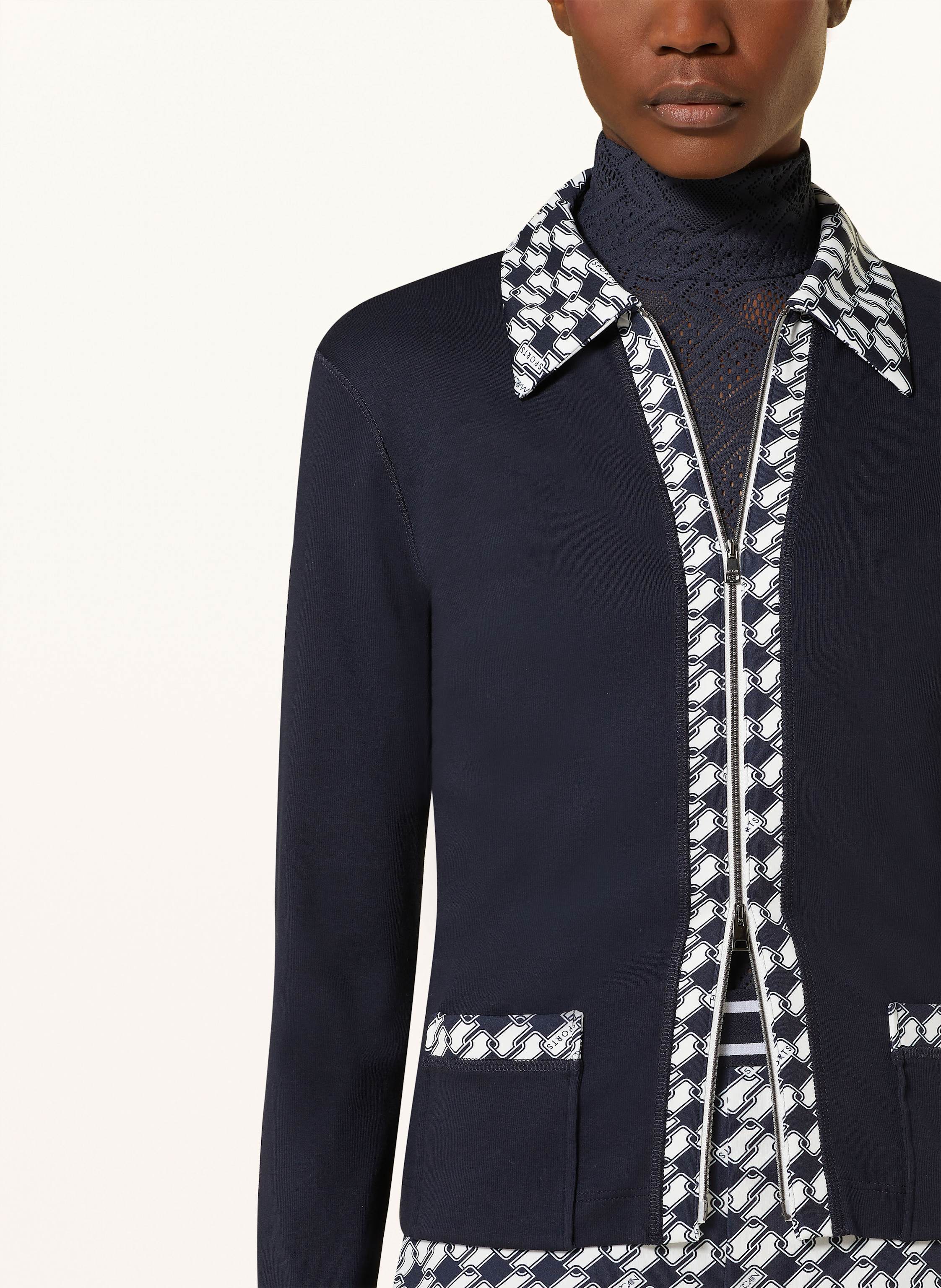 Thumbnail - Marc Cain Sweatjacke blau