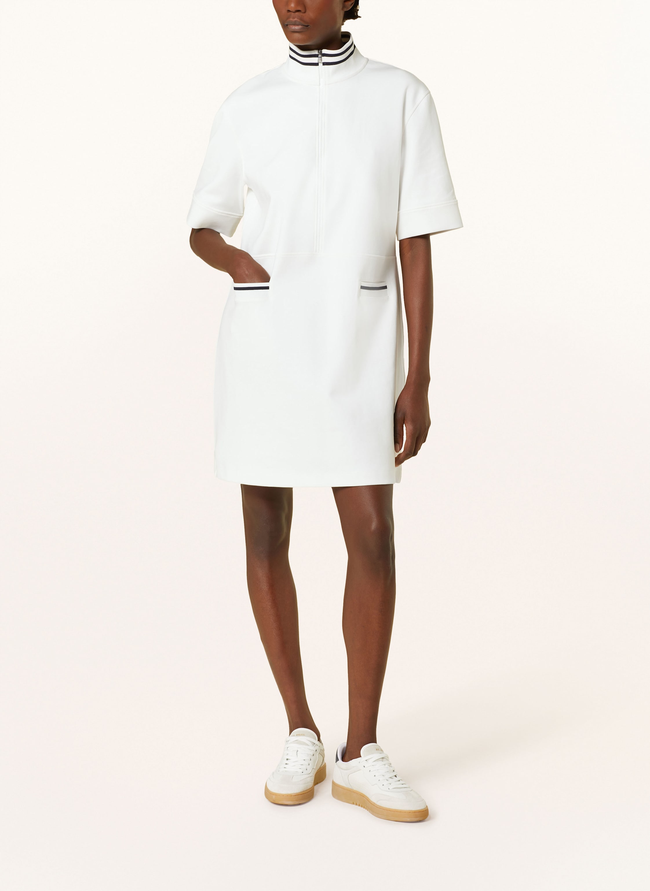 Thumbnail - Marc Cain Sweatkleid weiss