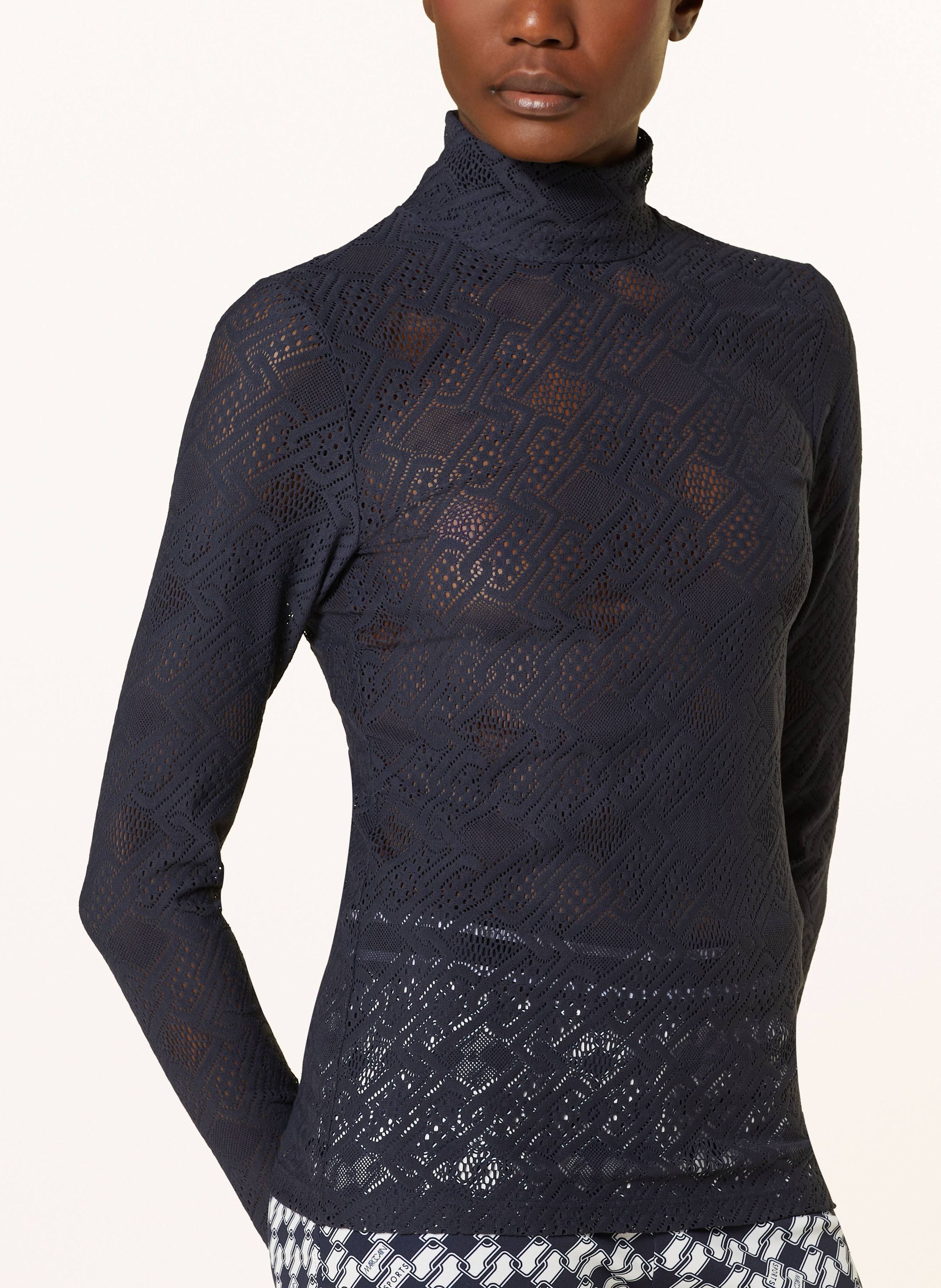 Thumbnail - Marc Cain Longsleeve Aus Spitze blau