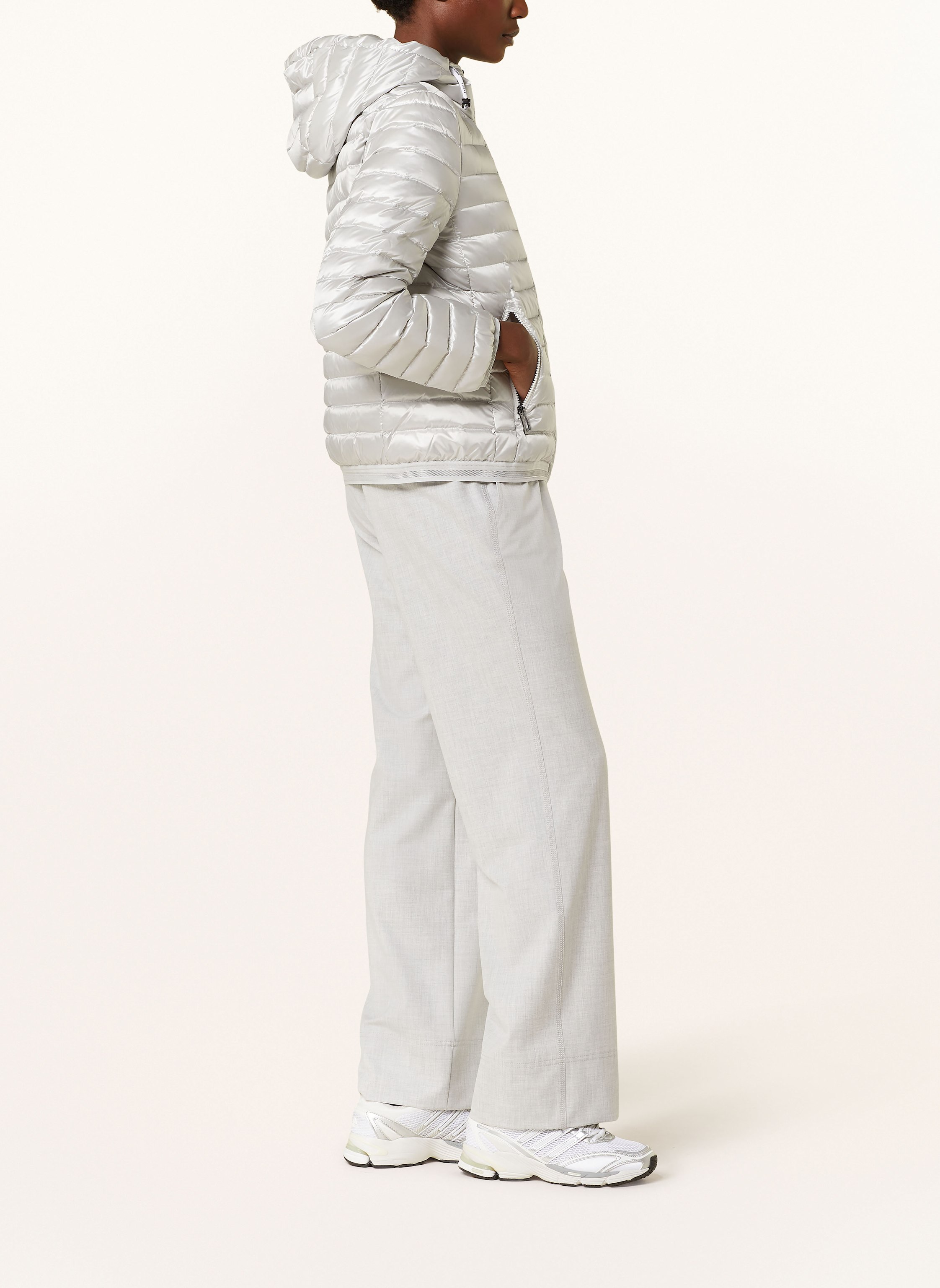 Thumbnail - Marc Cain Lightweight-Daunenjacke grau