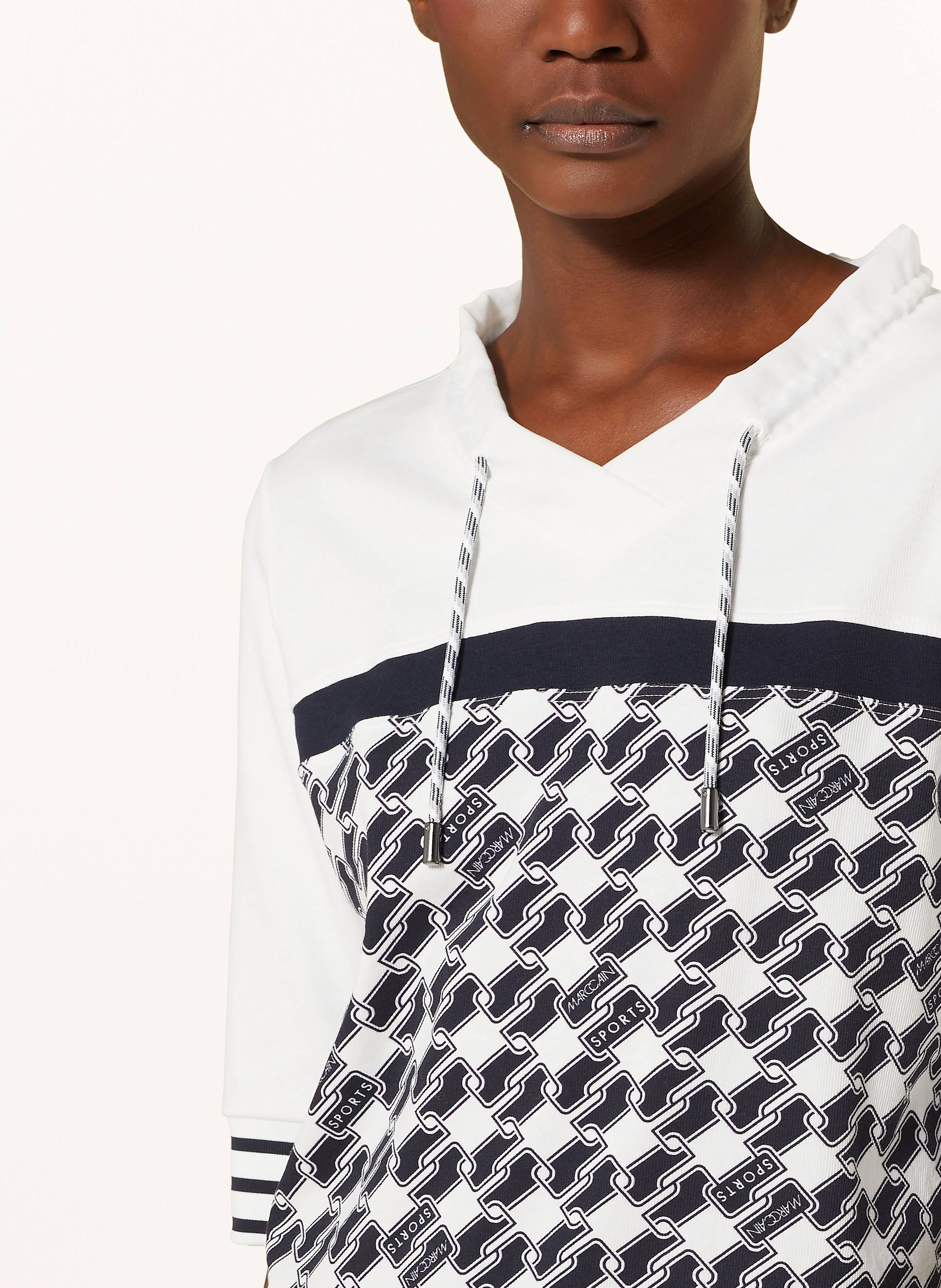 Thumbnail - Marc Cain Blusenshirt Mit 3/4-Arm weiss