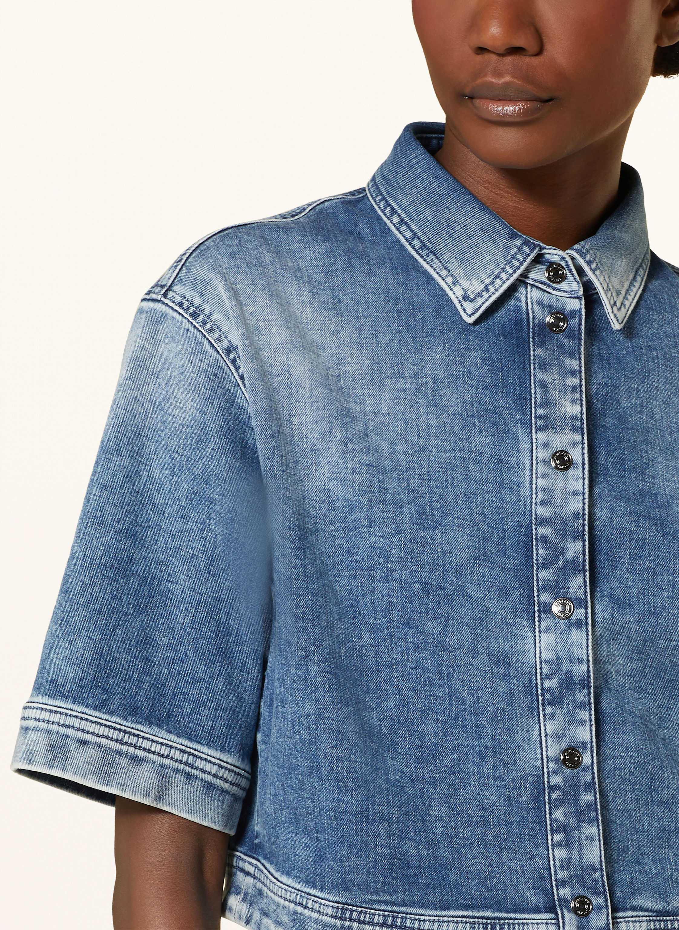 Thumbnail - Marc Cain Jeans-Overjacket blau