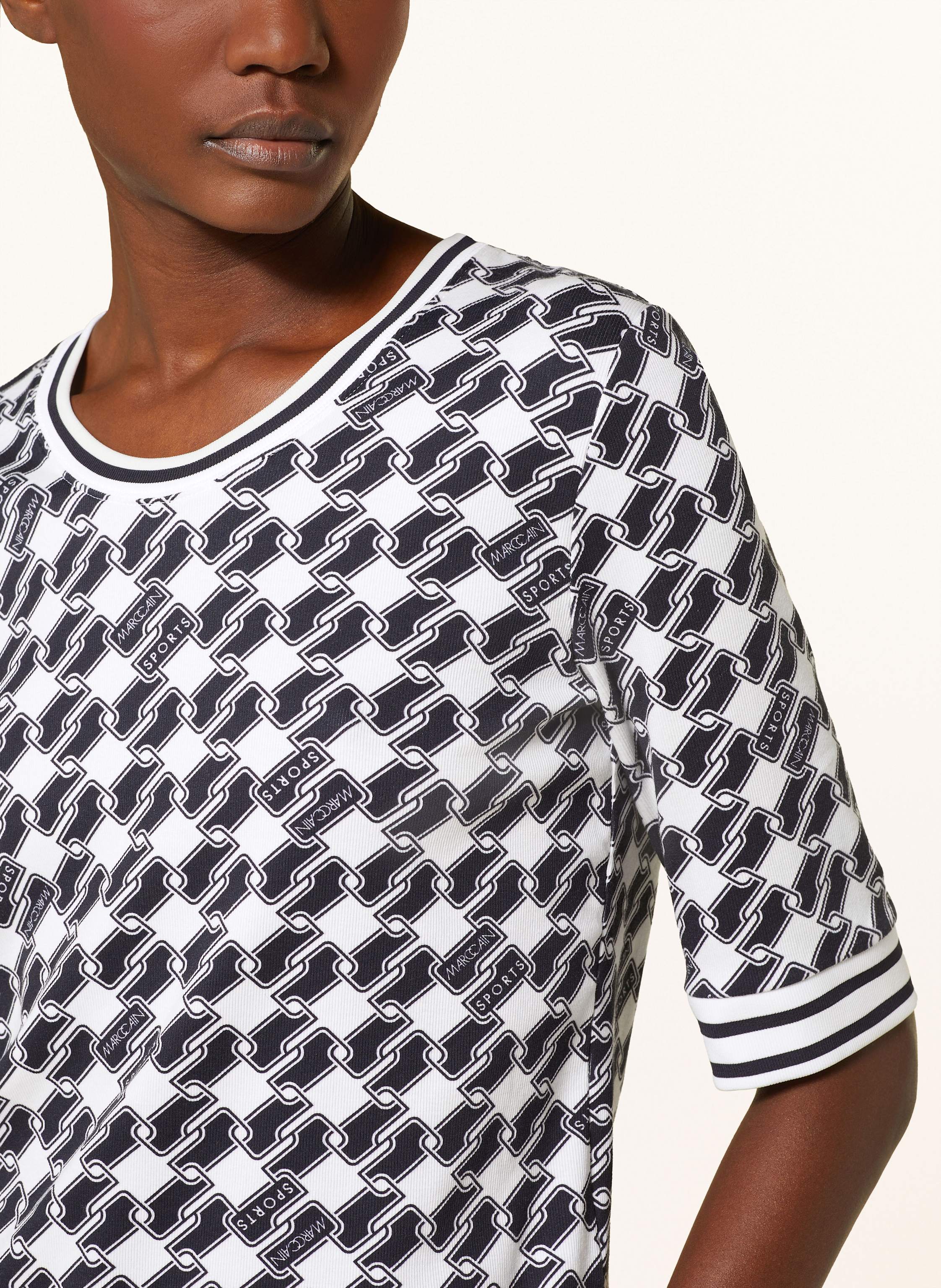 Thumbnail - Marc Cain Shirt Mit 3/4-Arm weiss