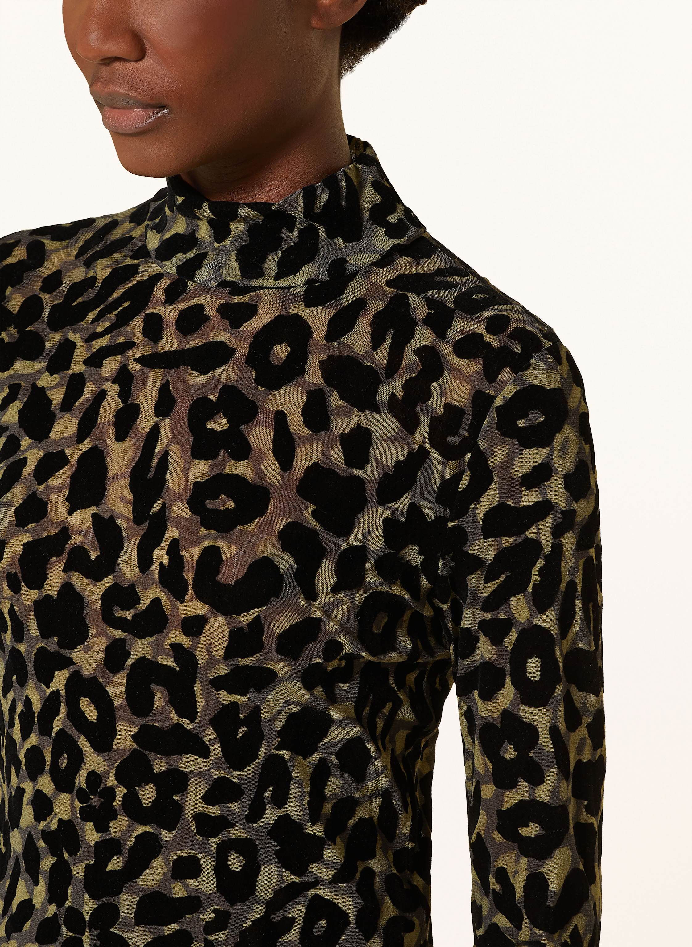 Thumbnail - Marc Cain Longsleeve Aus Mesh gruen