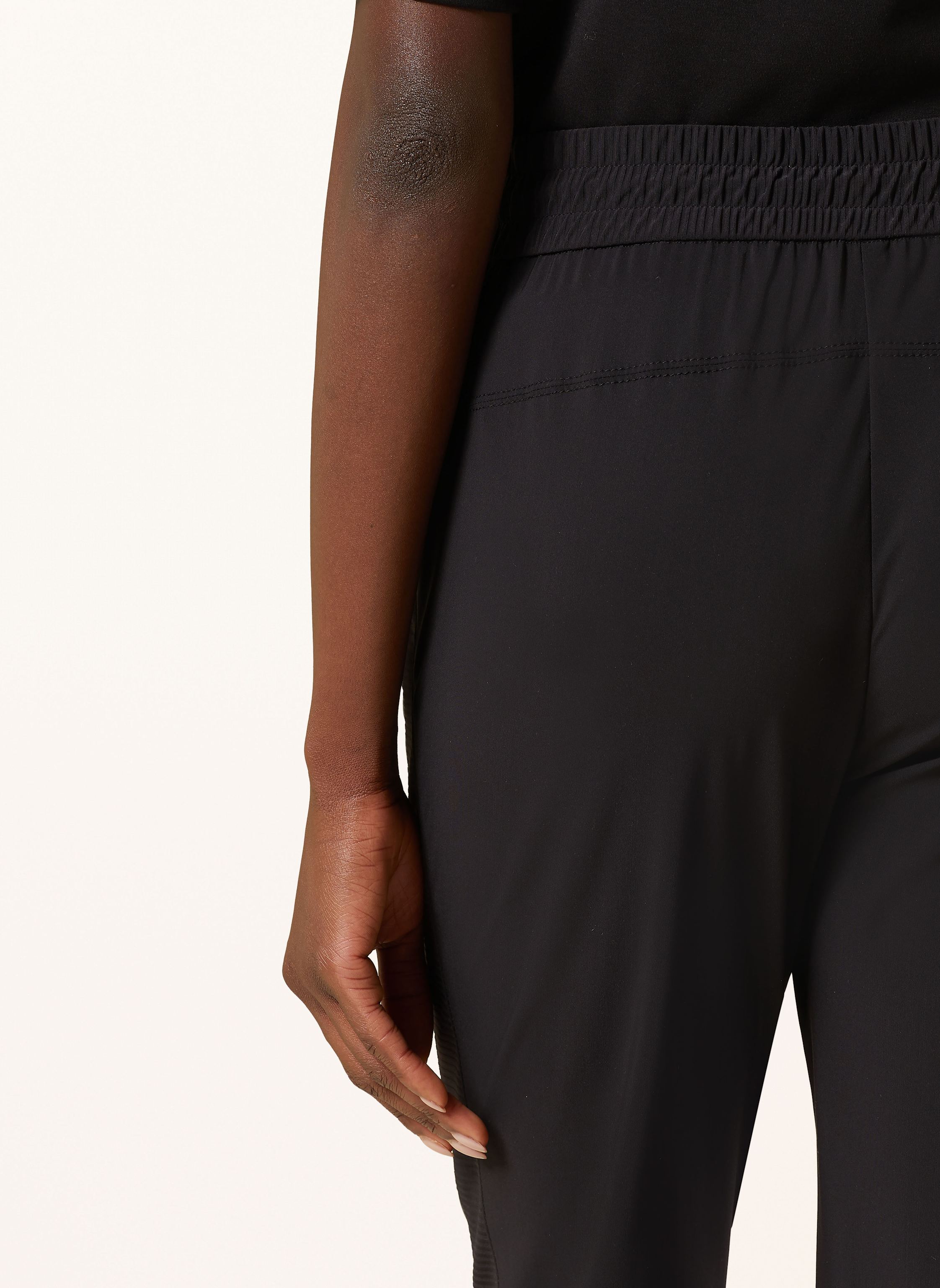 Thumbnail - Marc Cain 7/8-Hose Rhodos Im Materialmix schwarz