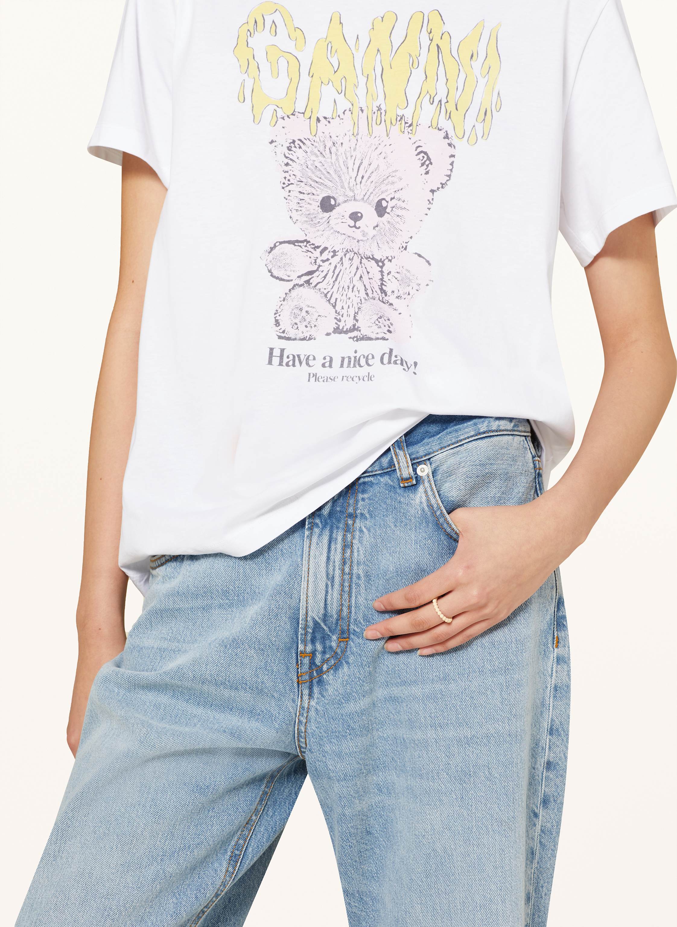 Thumbnail - Lulu Copenhagen Ring Color Ball beige