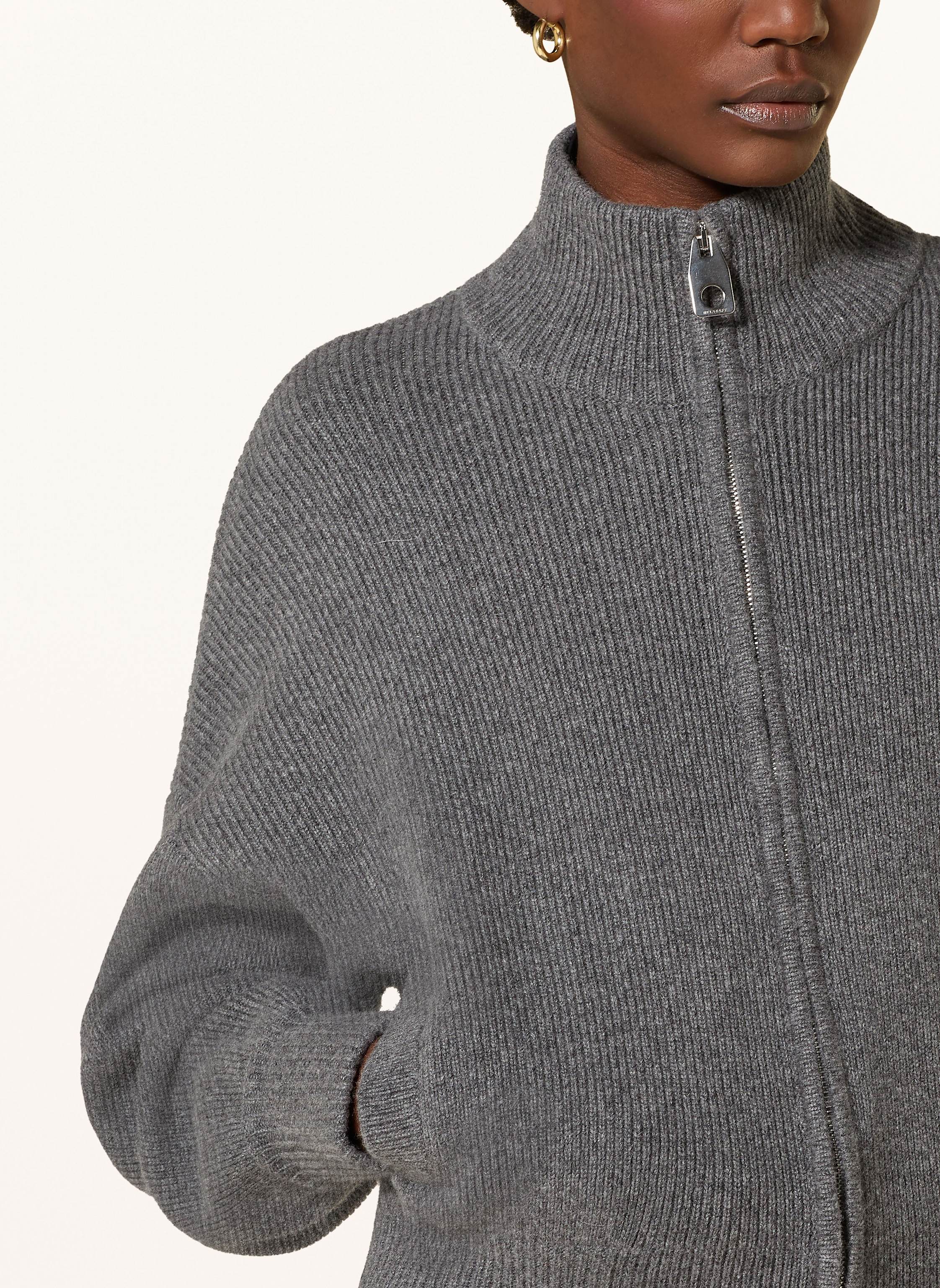 Thumbnail - Belstaff Strickjacke Atol Mit Cashmere grau