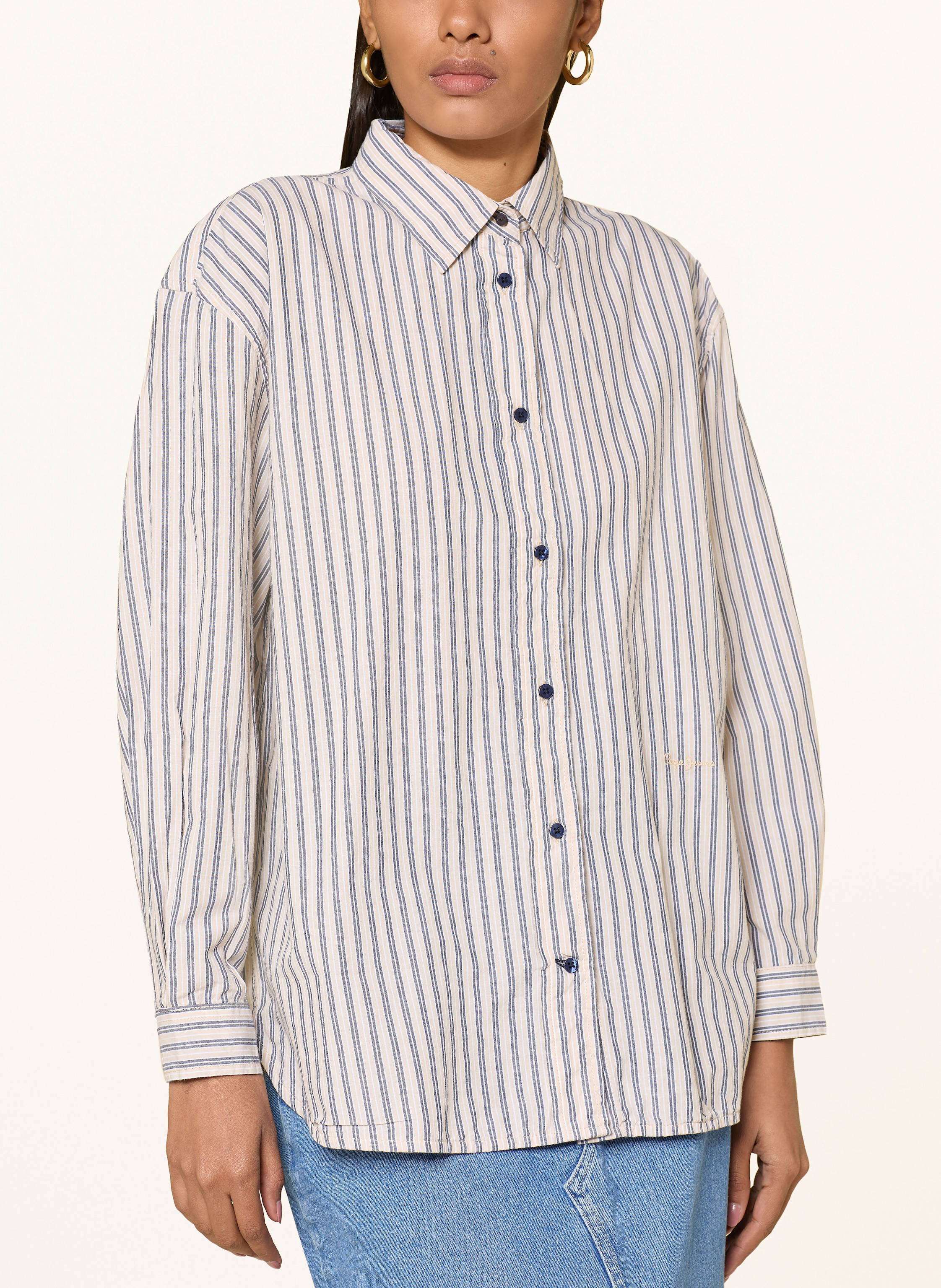 Thumbnail - Pepe Jeans Hembluse Bruna grau