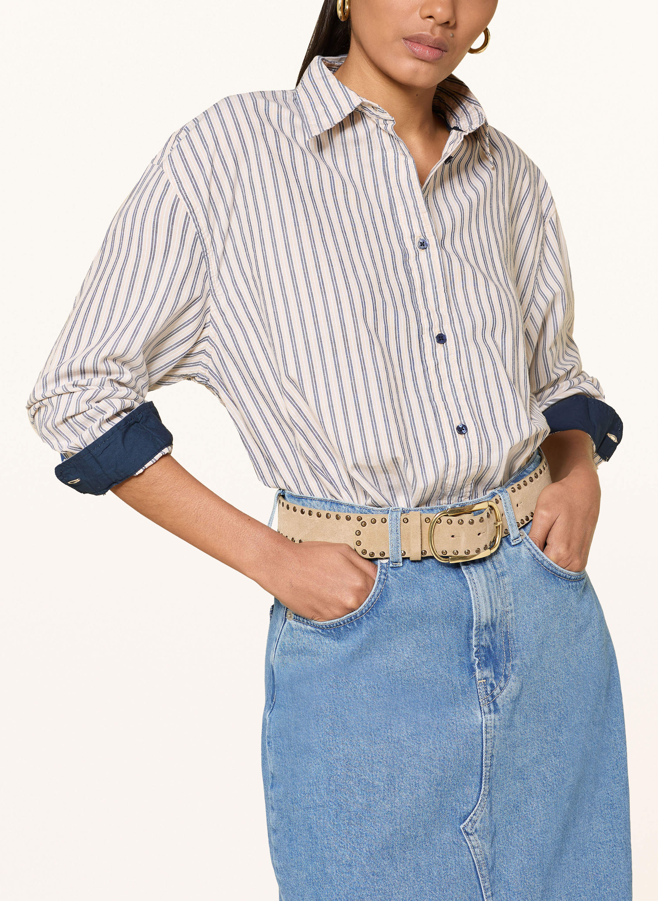 Thumbnail - Pepe Jeans Hembluse Bruna grau