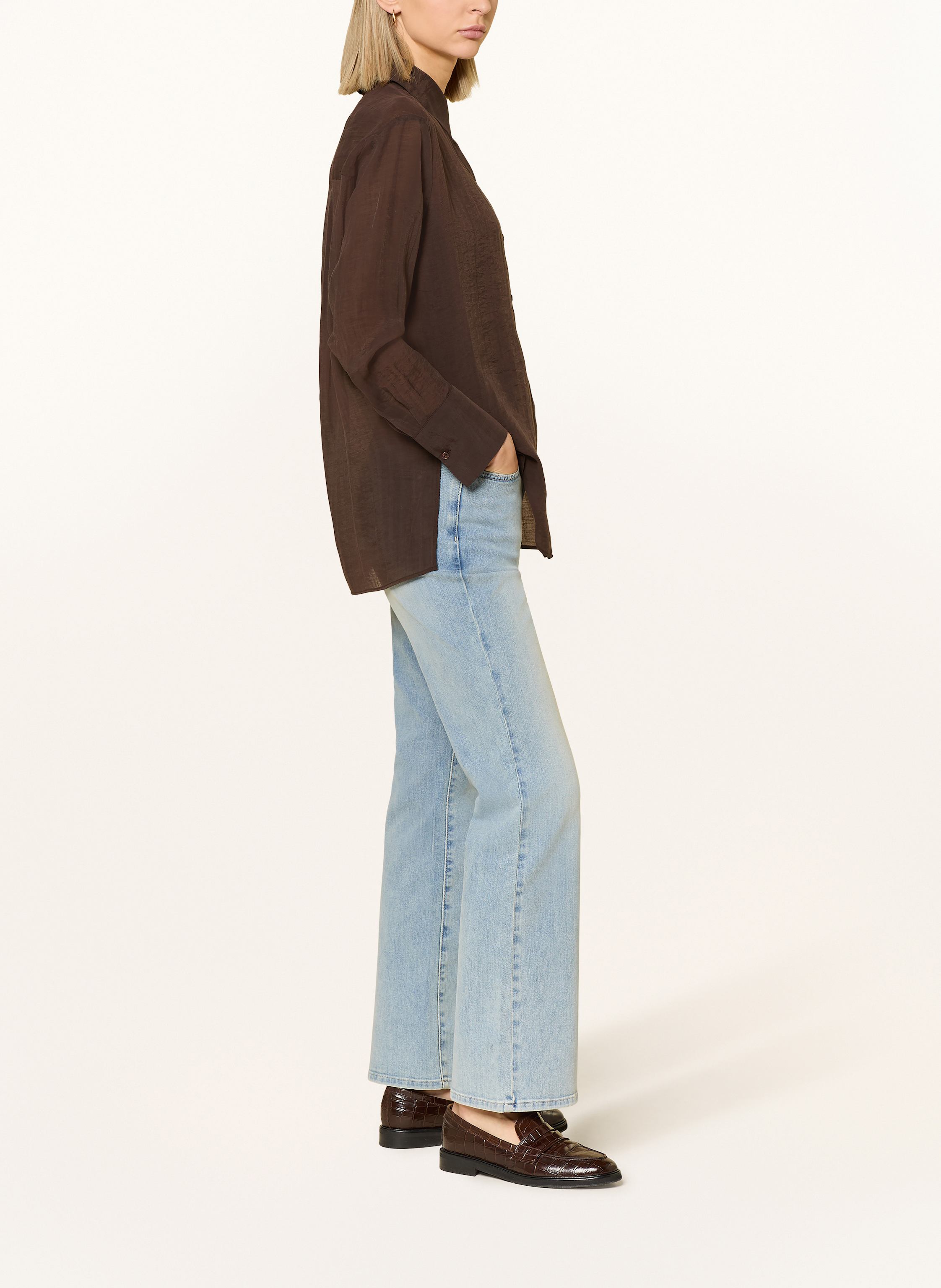 Thumbnail - Someday Flared Jeans Catia blau
