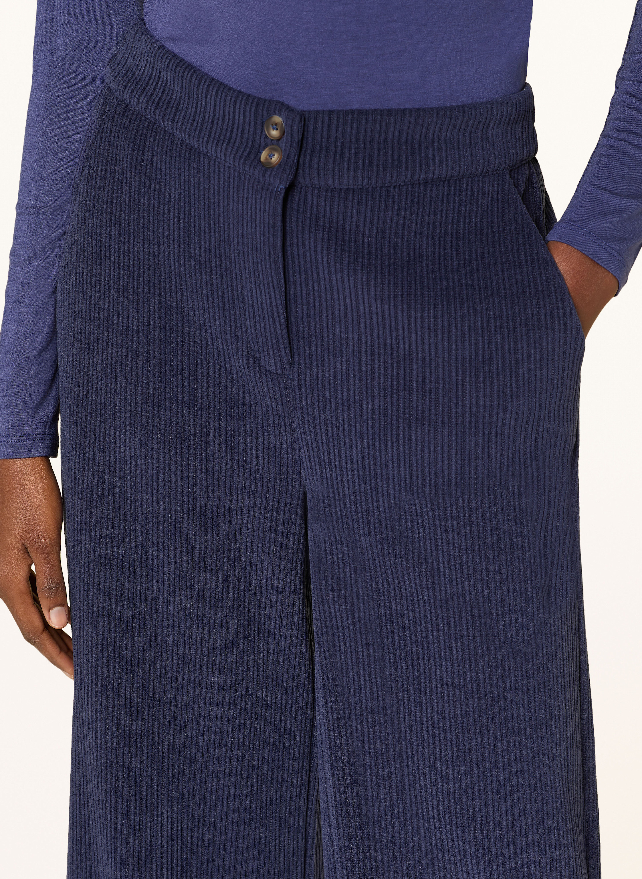 Thumbnail - Ichi Marlenehose Ihkate Aus Cord blau