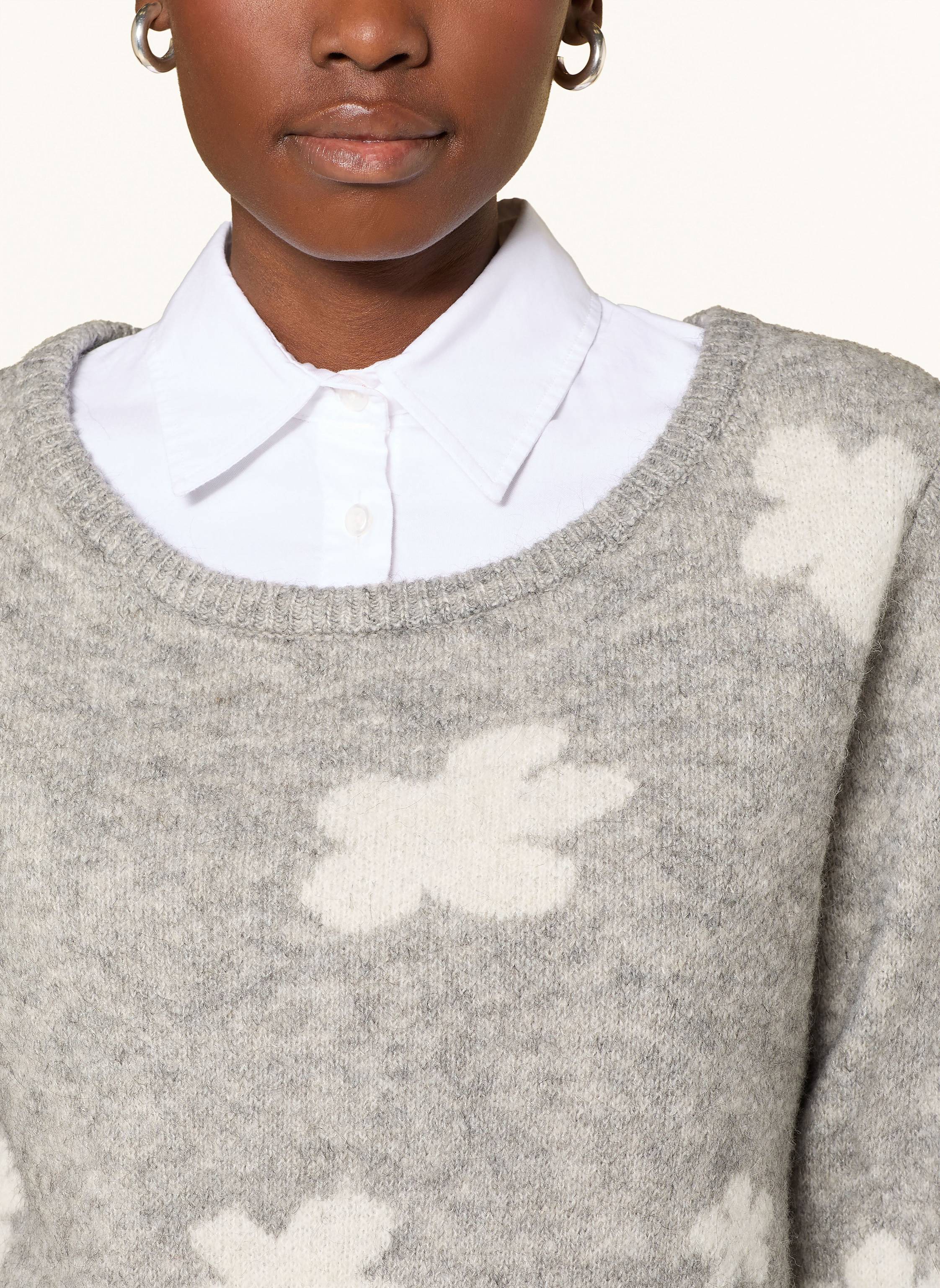 Thumbnail - Ichi Pullover Ihkamara grau