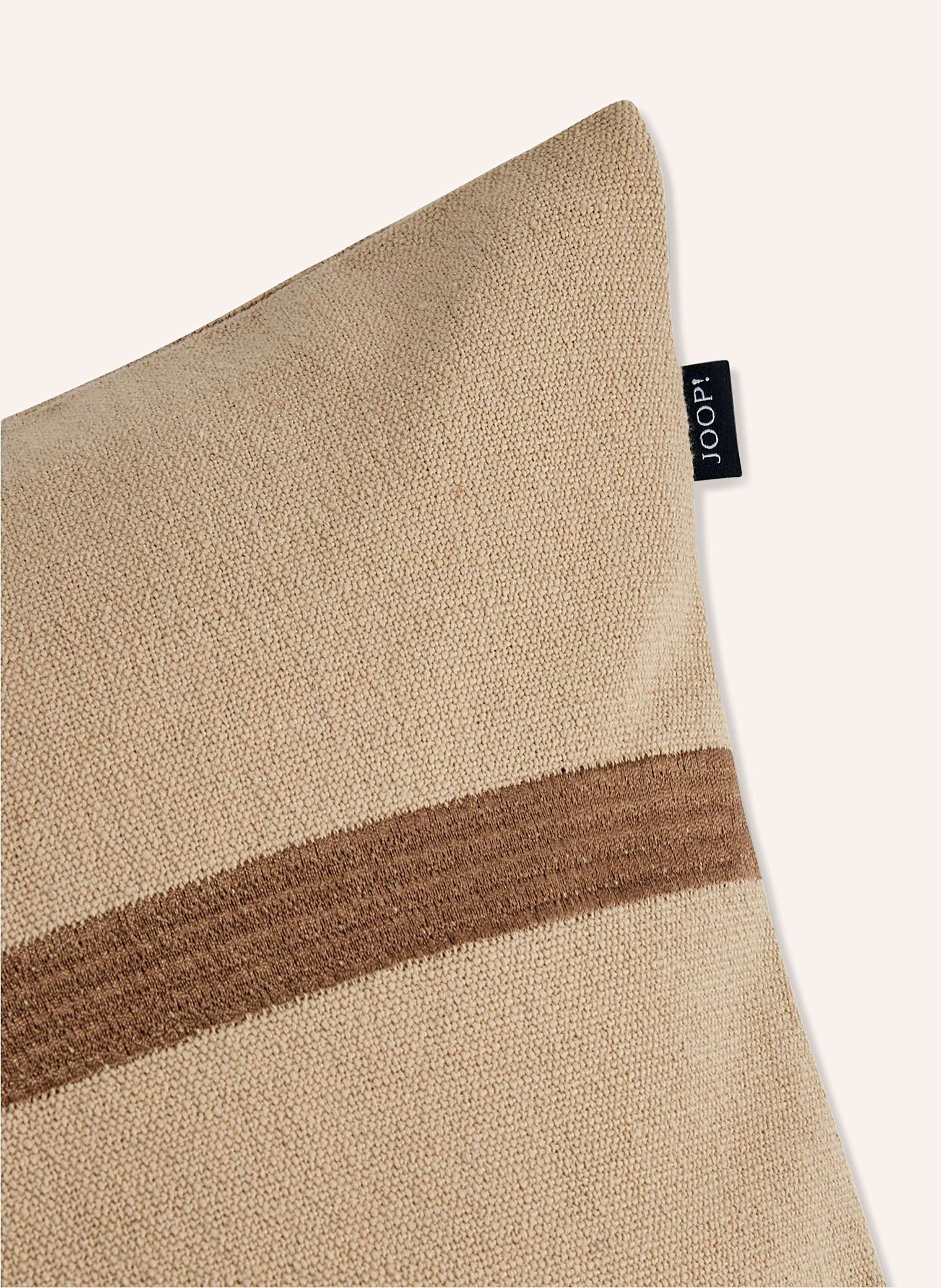 Thumbnail - Joop! Dekokissenhülle J!Trace Mit Leinen beige