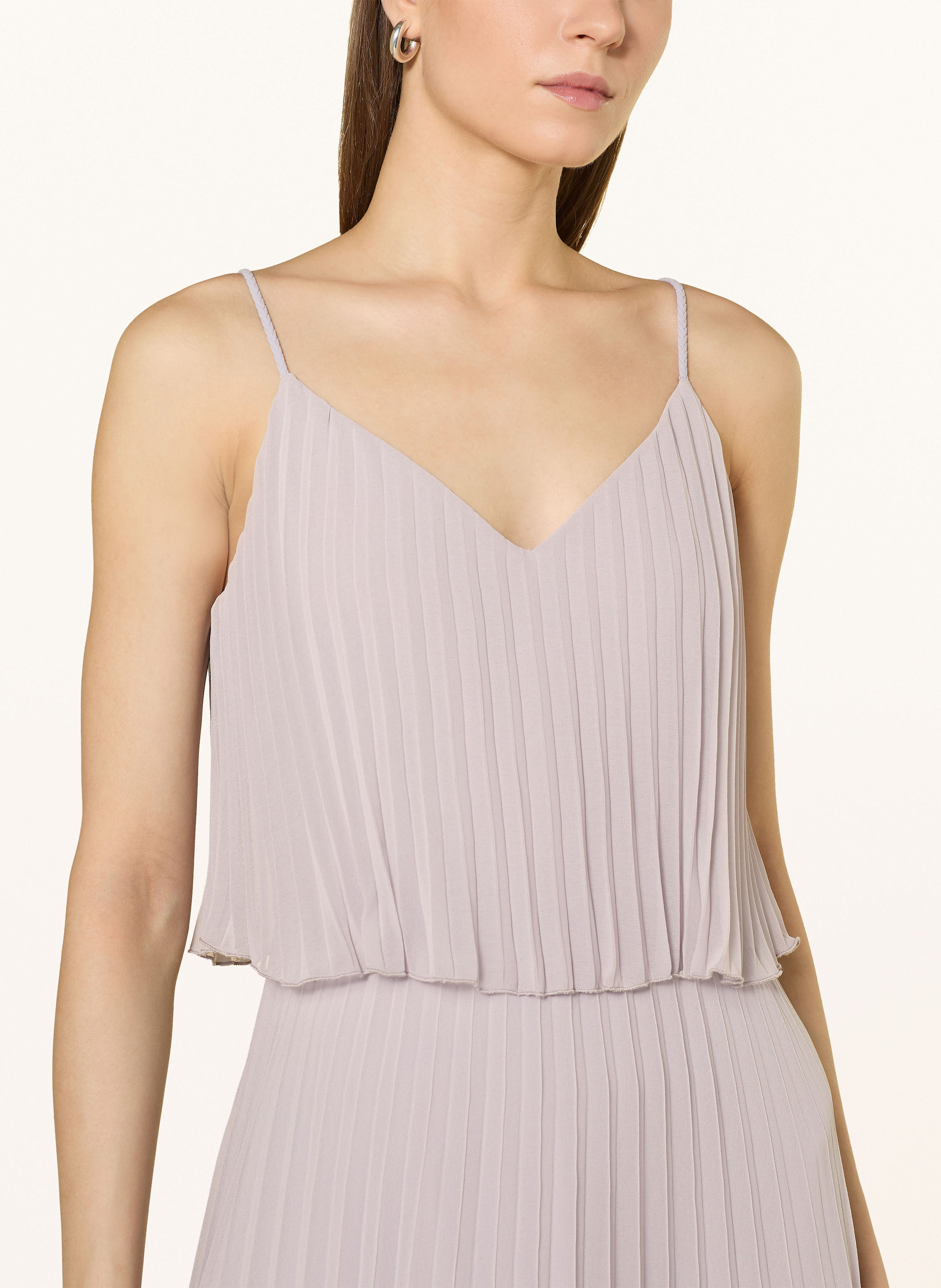 Thumbnail - Apart Abendkleid Mit Plissees lila