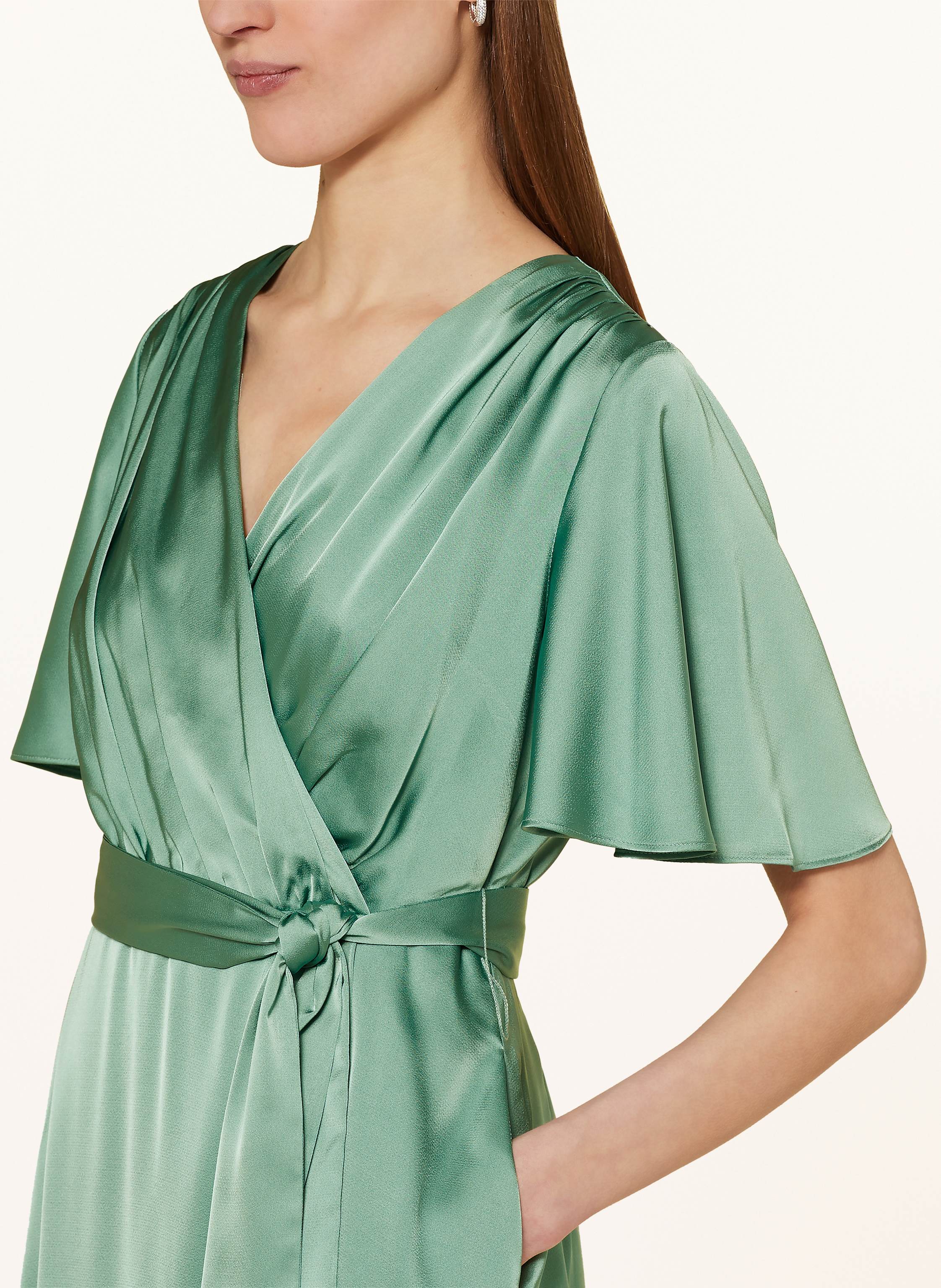 Thumbnail - Apart Cocktailkleid Aus Satin gruen