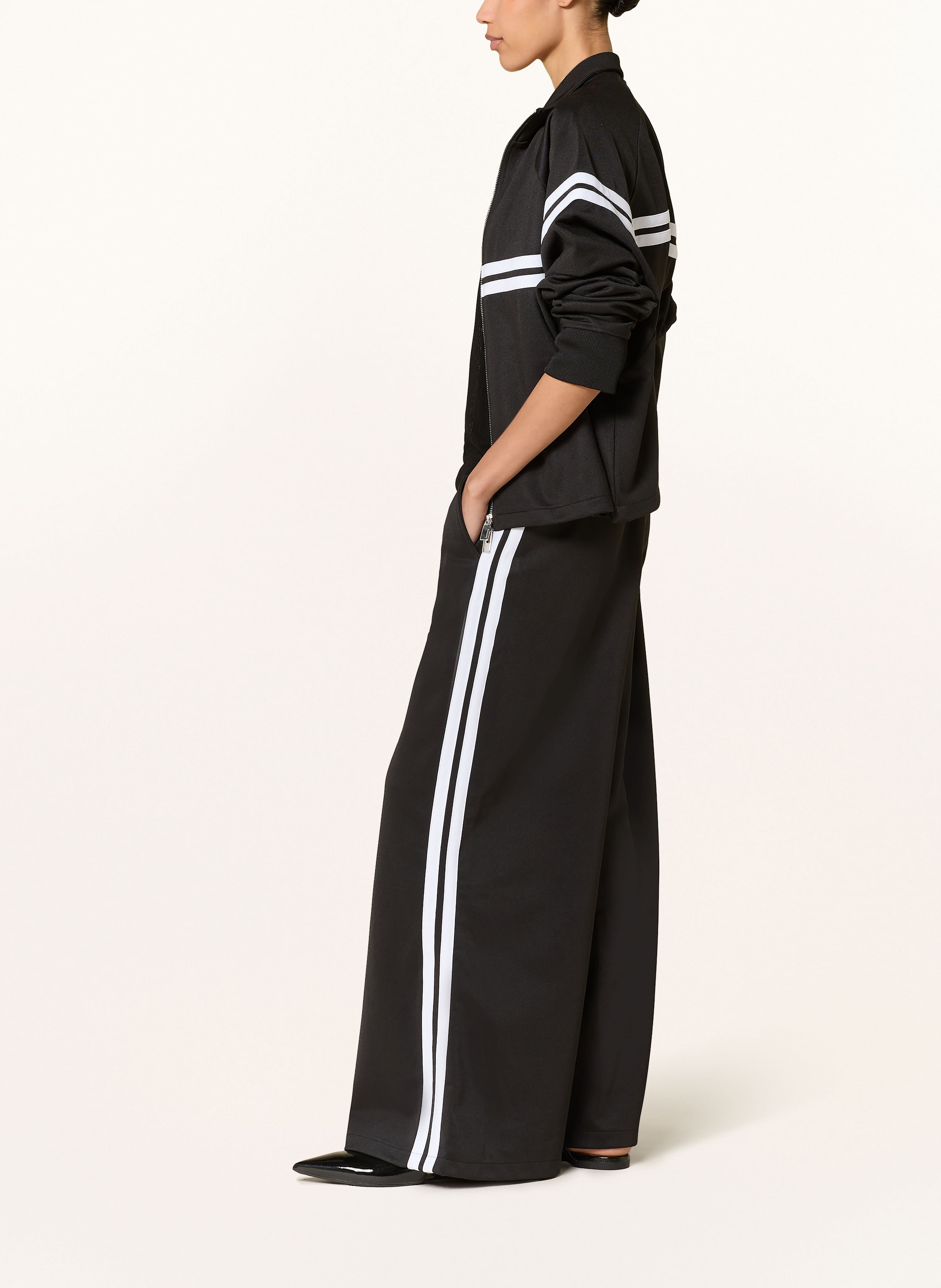 Thumbnail - Black Palms Hose Heritage Im Jogging-Stil schwarz